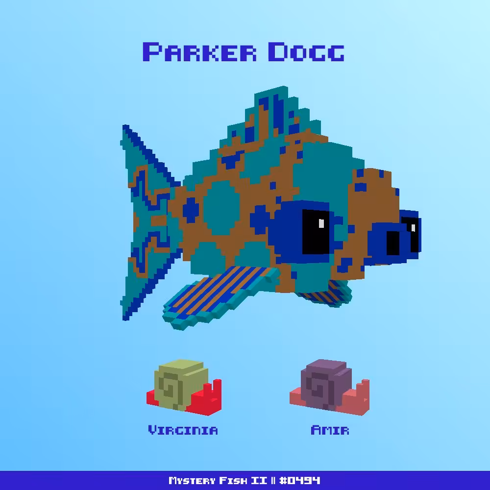 Parker Dogg :: Mystery Fish 0494/1000