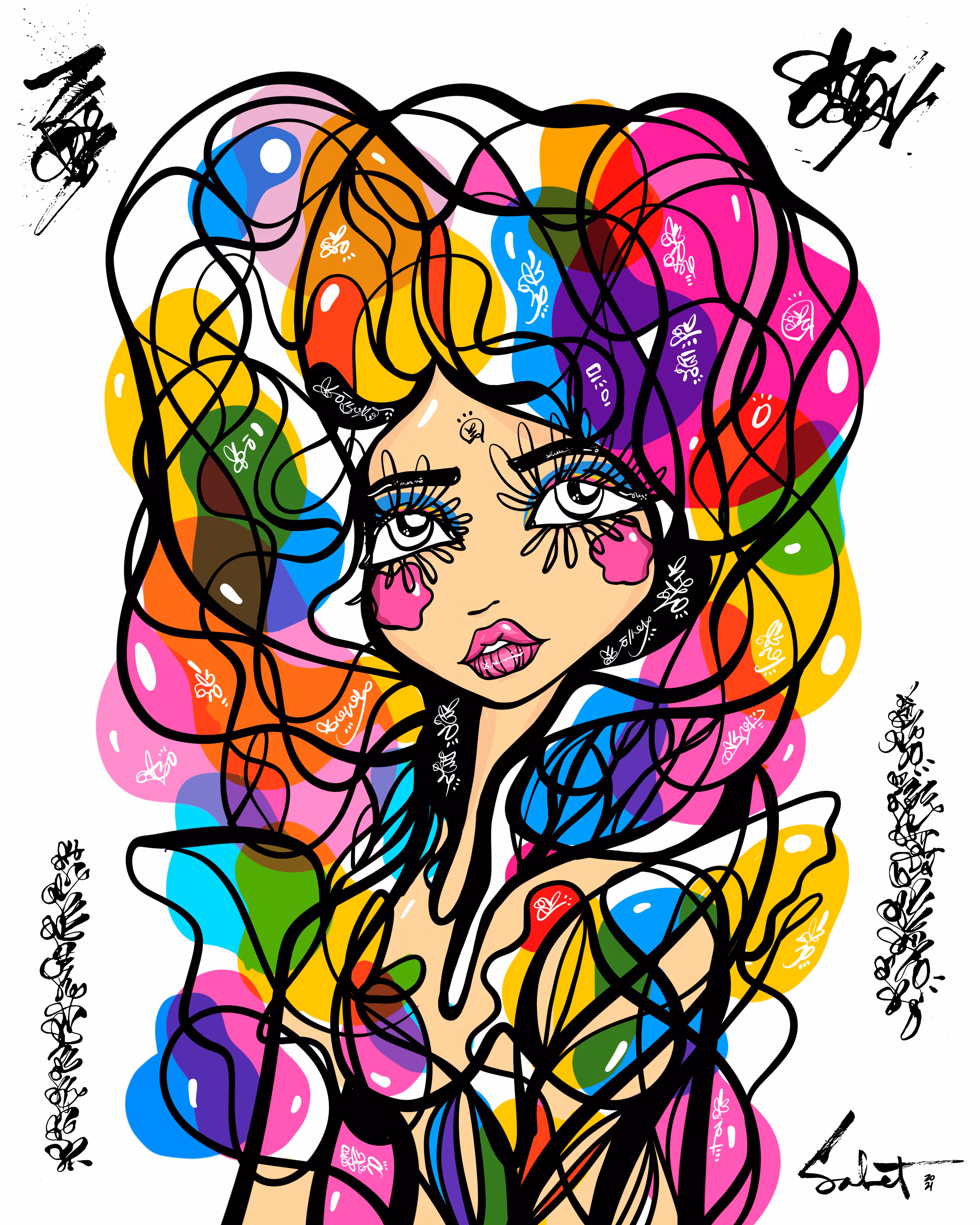 Love, Pride & Joy Frequency 2021 Sabet  - Edition of 150