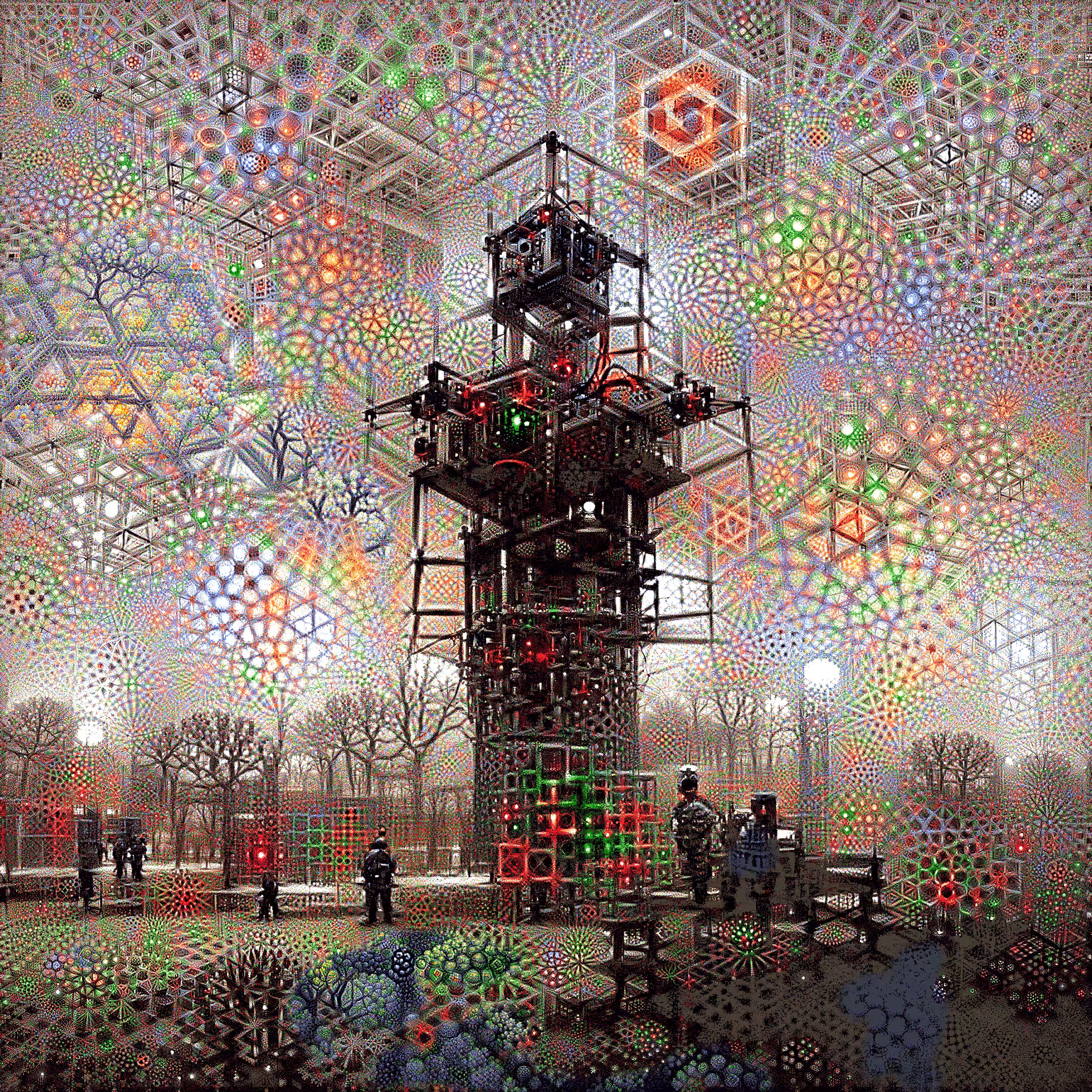 Fog in the park