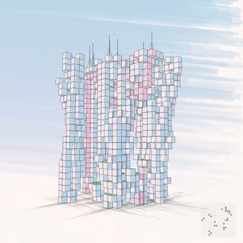 Cellular Skyscrapers #143