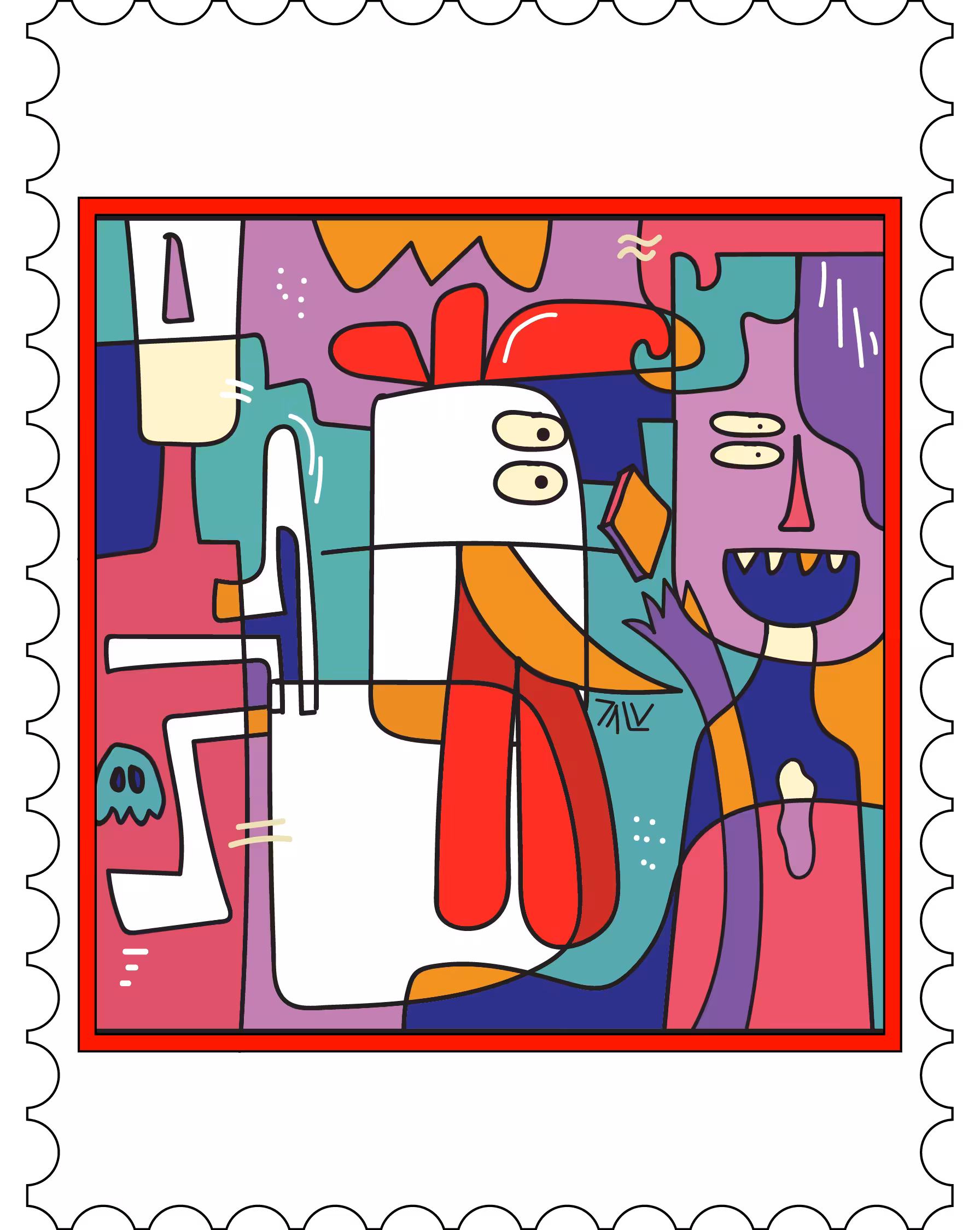 JALU STAMP COLLECTION - 010
