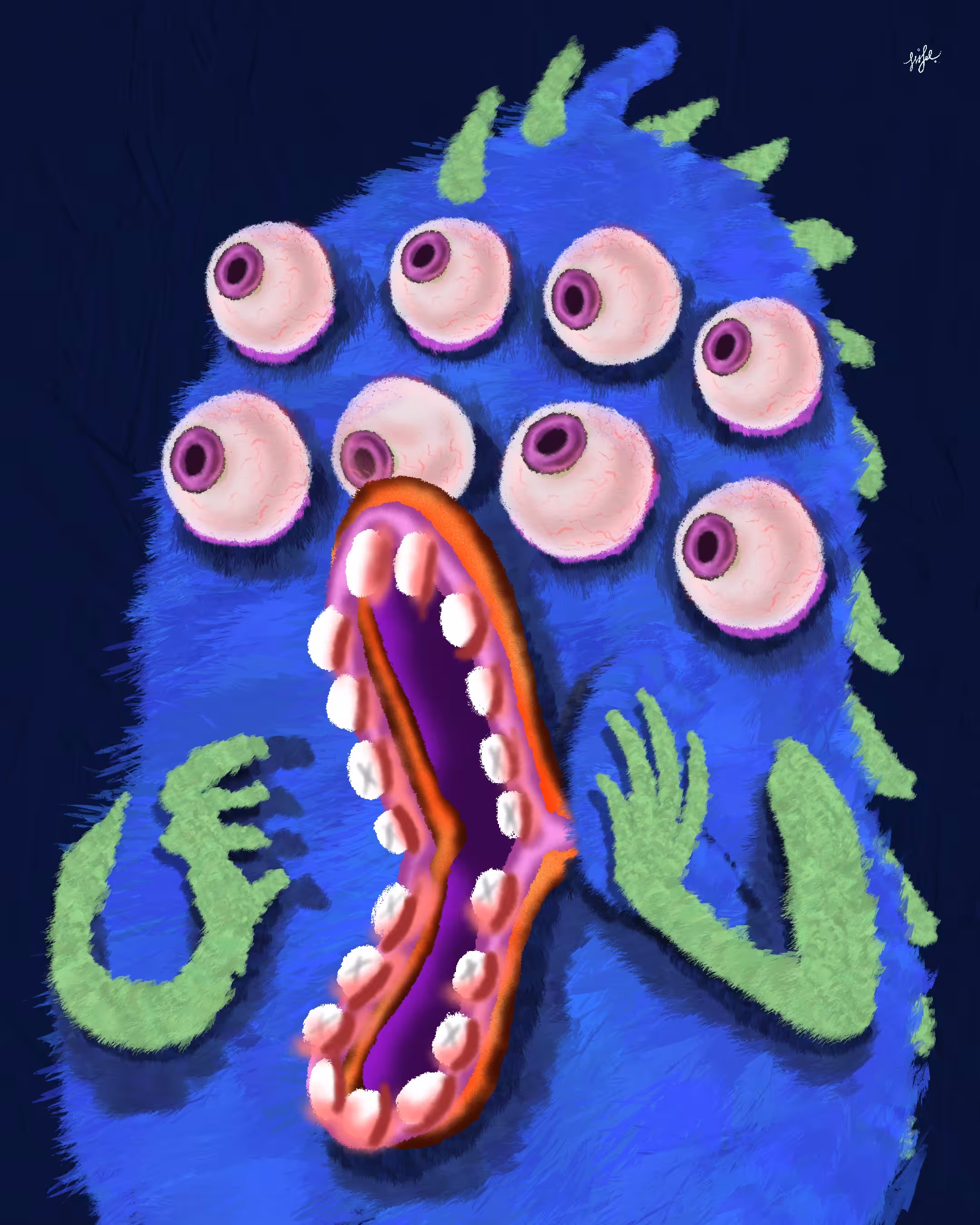 Depression Monster #0038