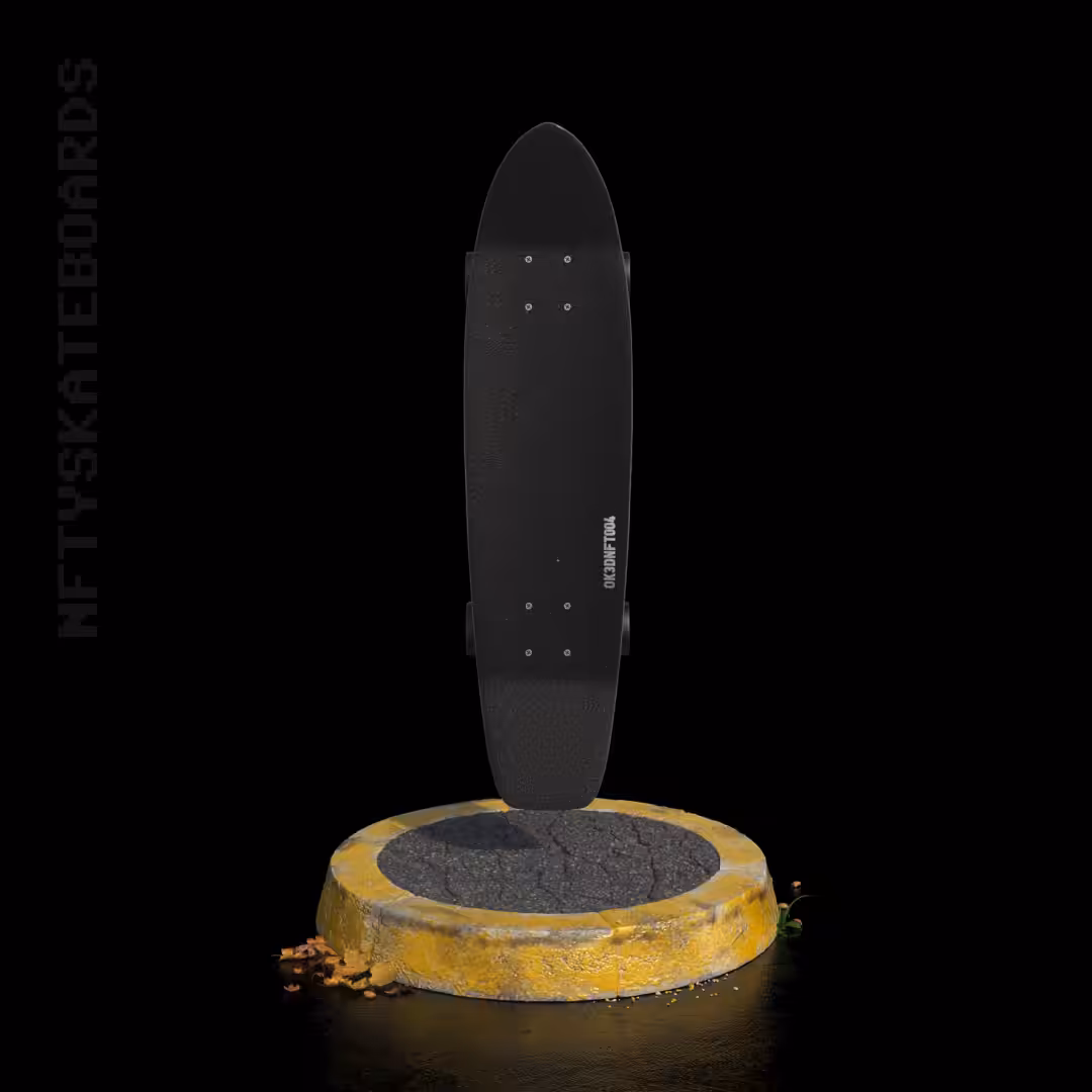 nftyskateboards NFT#004 - "weapons of mess reduction"