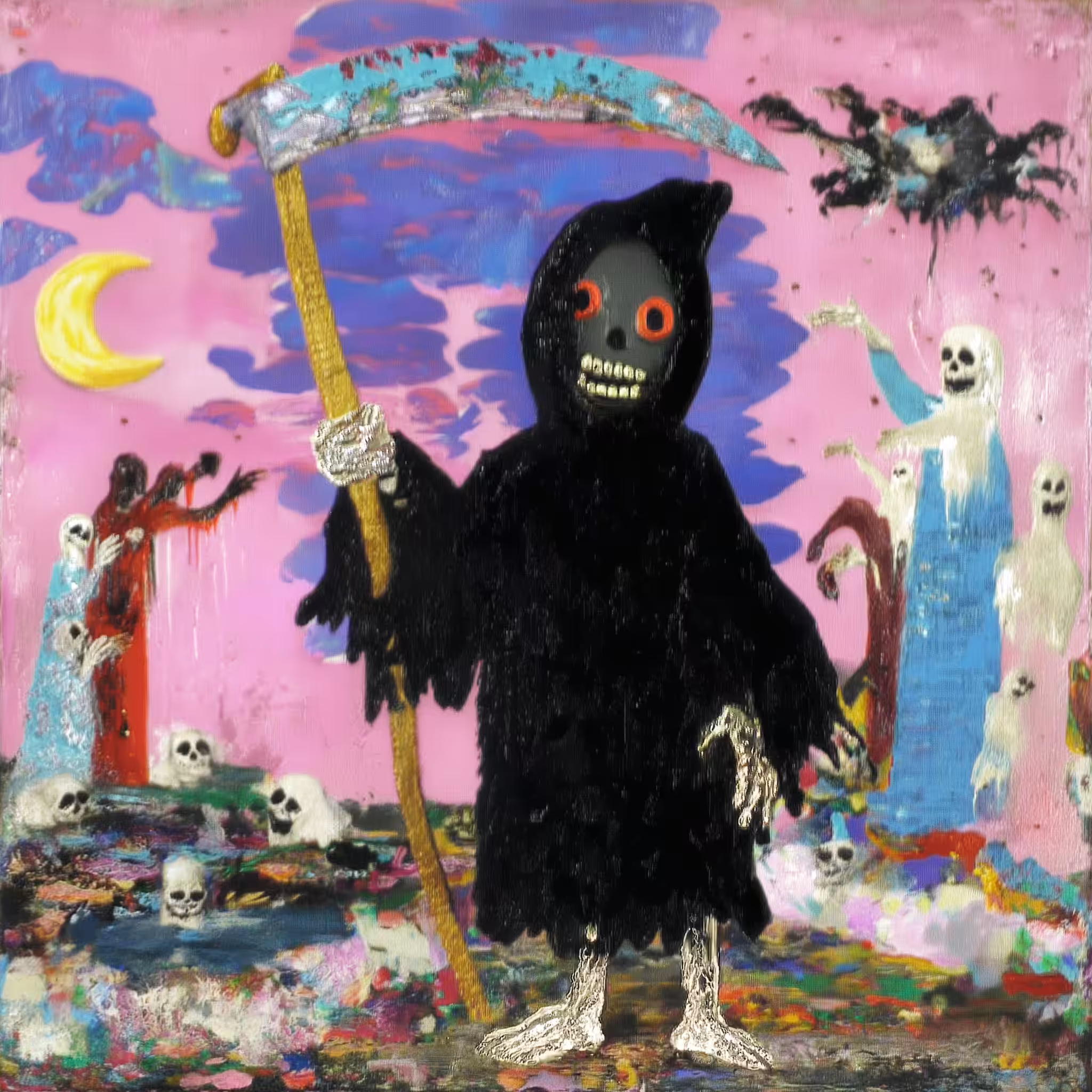 The Grim Reaper but as a Child