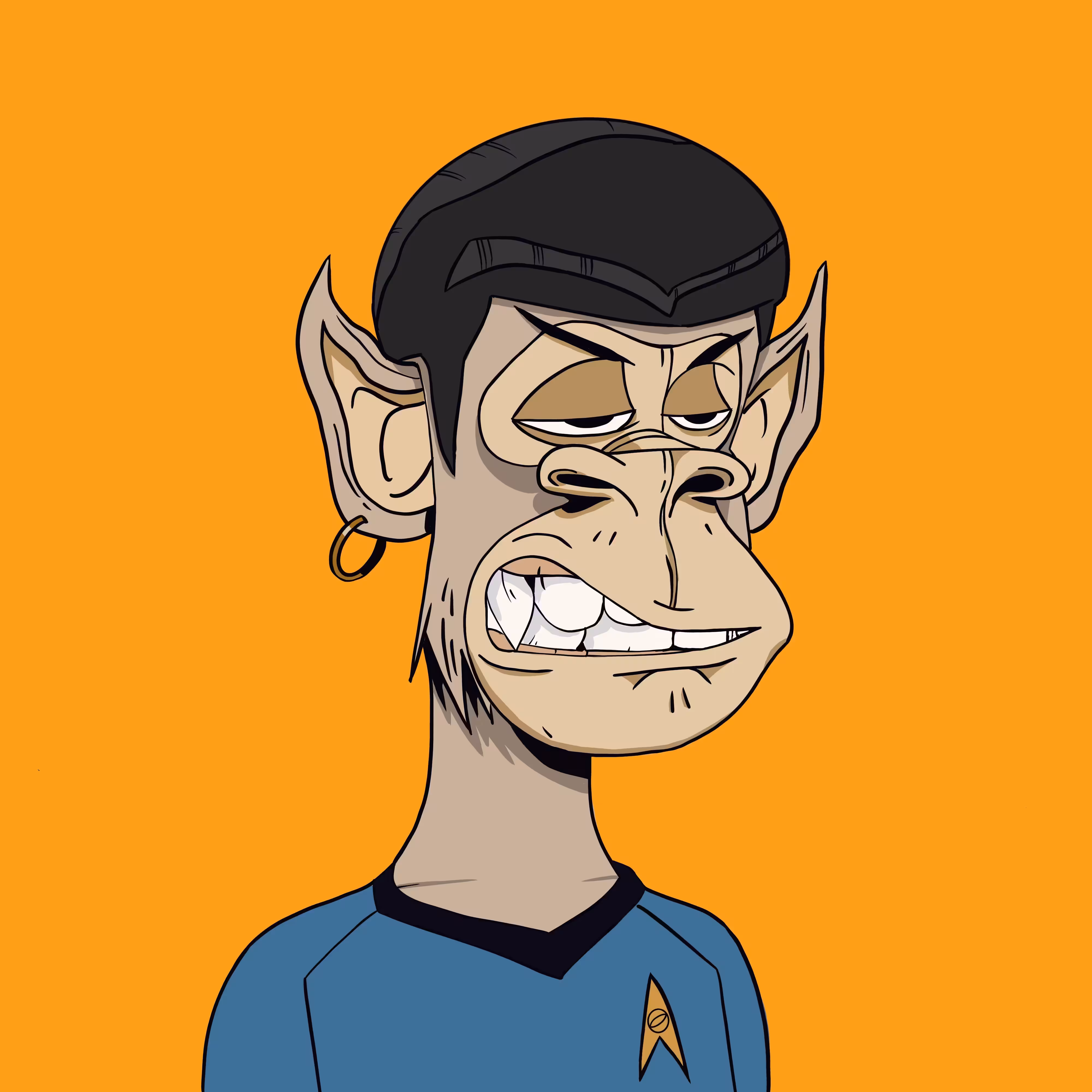 Bored Spock