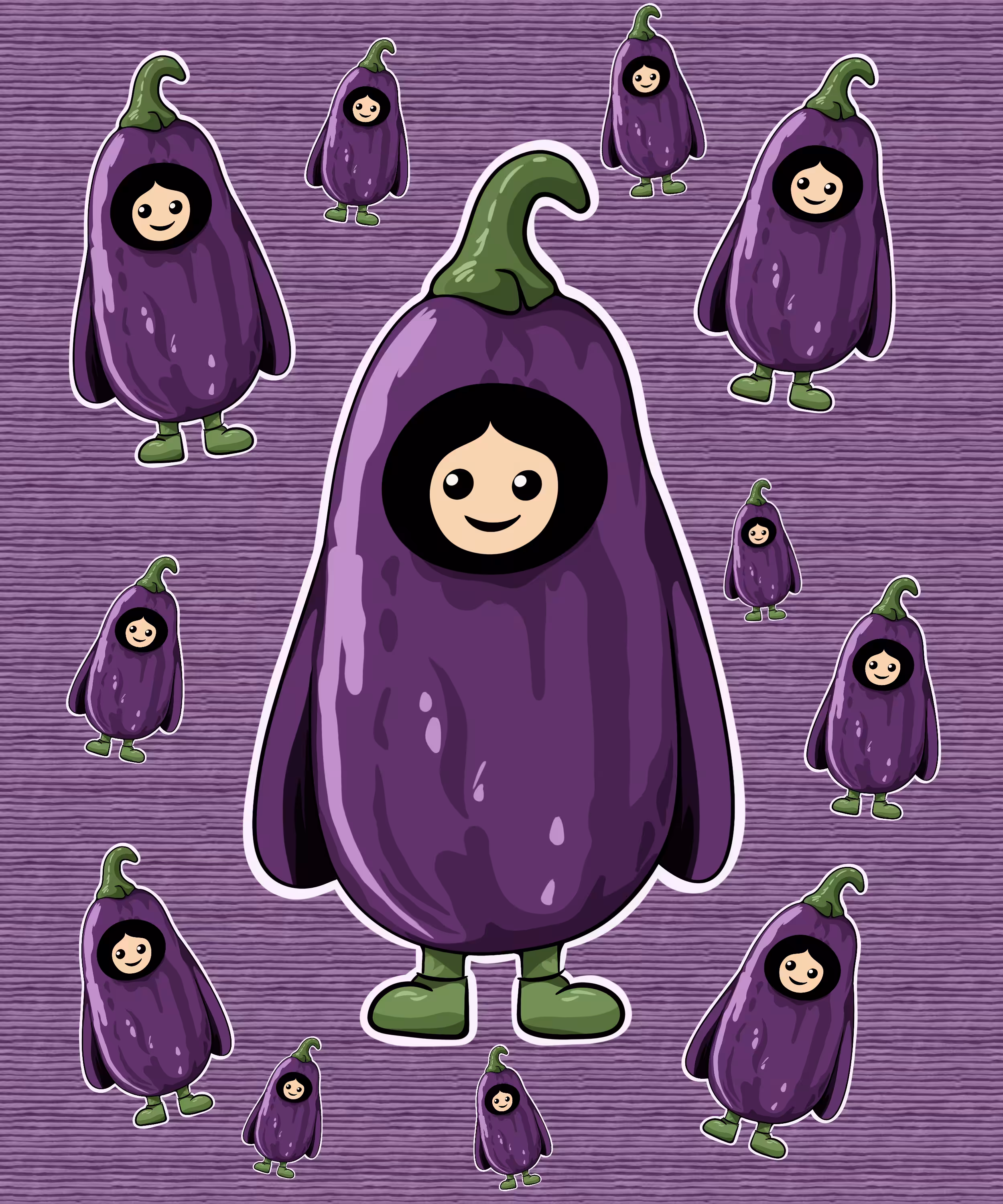 Eggplant Girl