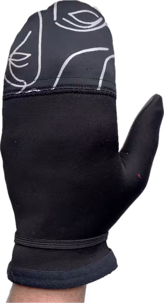 CLAMP MITTENS: MINI MITT BAMBOO FACE