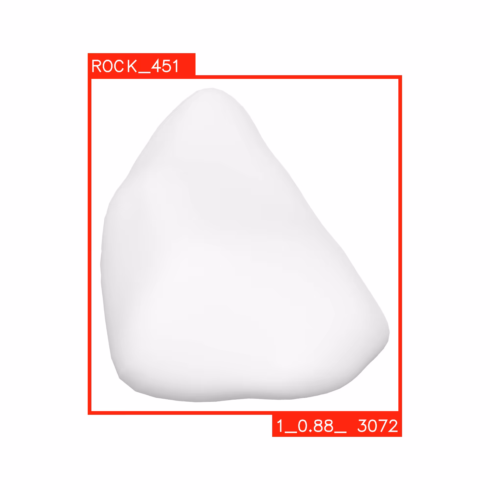 UNSHADED ROCKS: ROCK 451