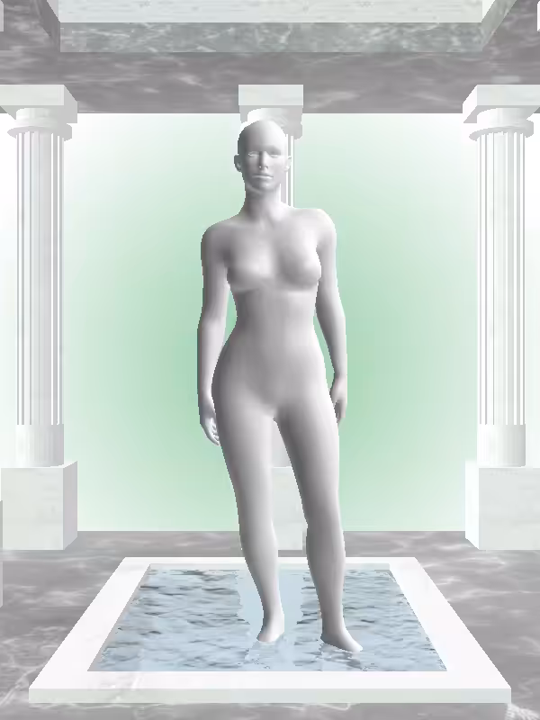 HeavenComputer: The Excited Phantom Grey Woman #1838