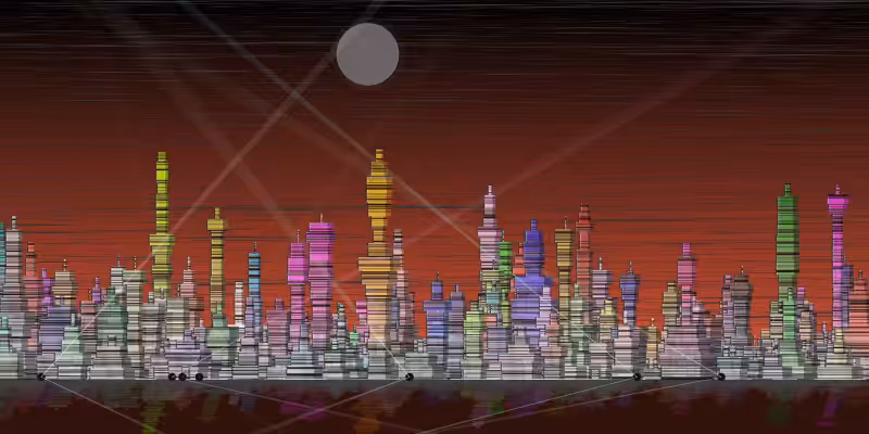 Fictional Cityscapes #96