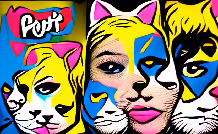 Pop Art Cats