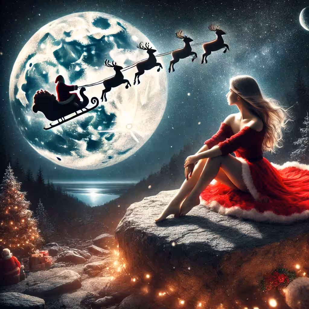 Christmas girl🌙❤️