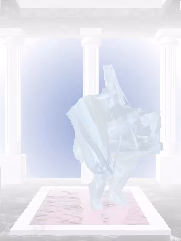HeavenComputer: The Sneaky Ethereal Blue Woman #7541
