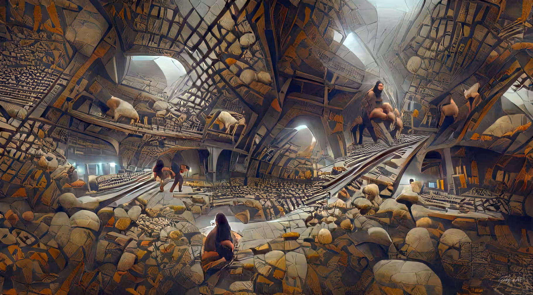 Neolithic Culture: A Neolithic train station