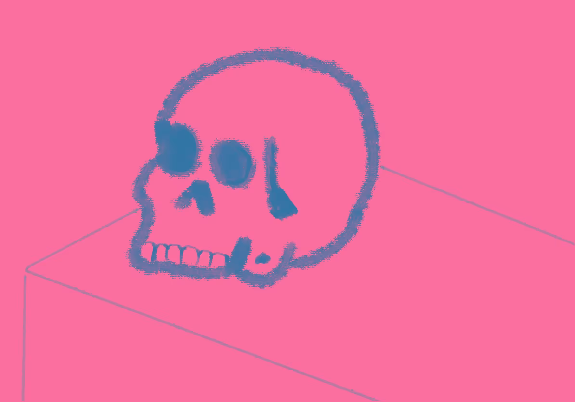 GM! #44 - Skull in Magenta 