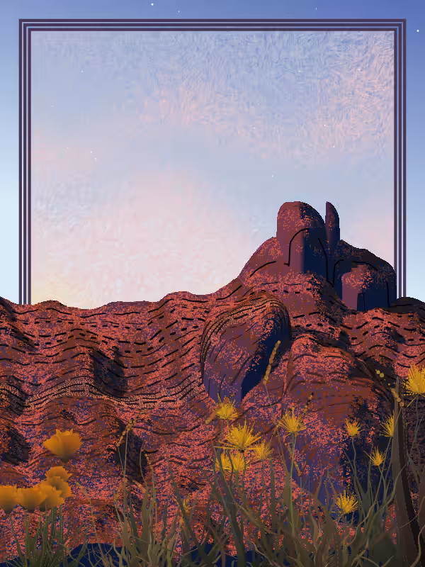 Desert Sun Rising #13