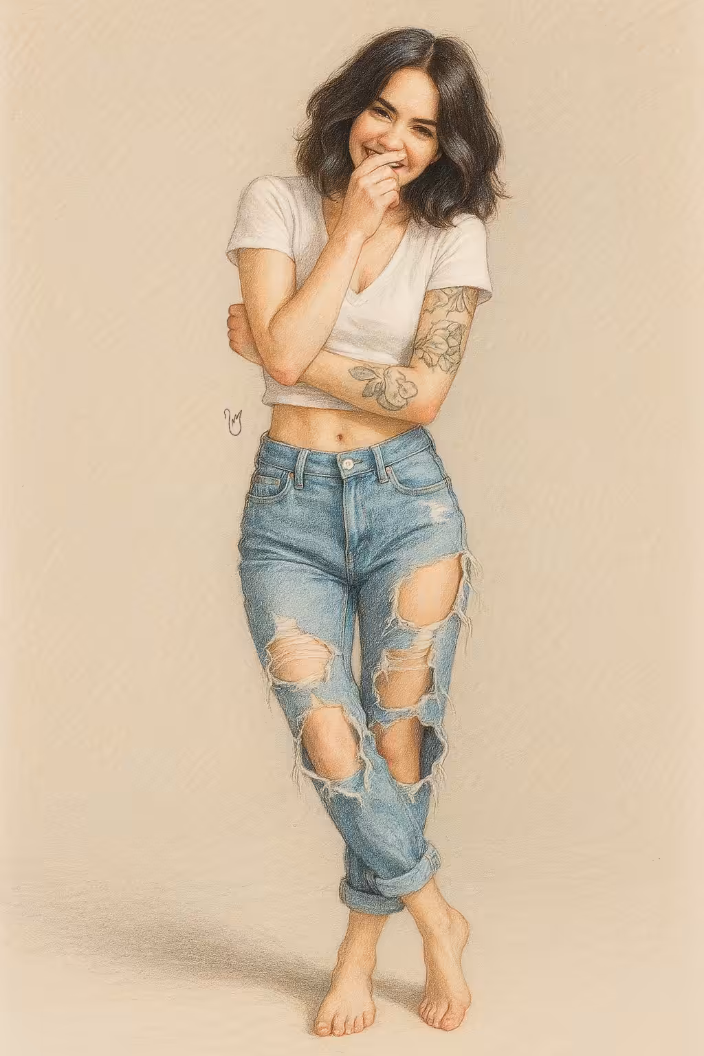 Soft Laughs & Ripped Jeans