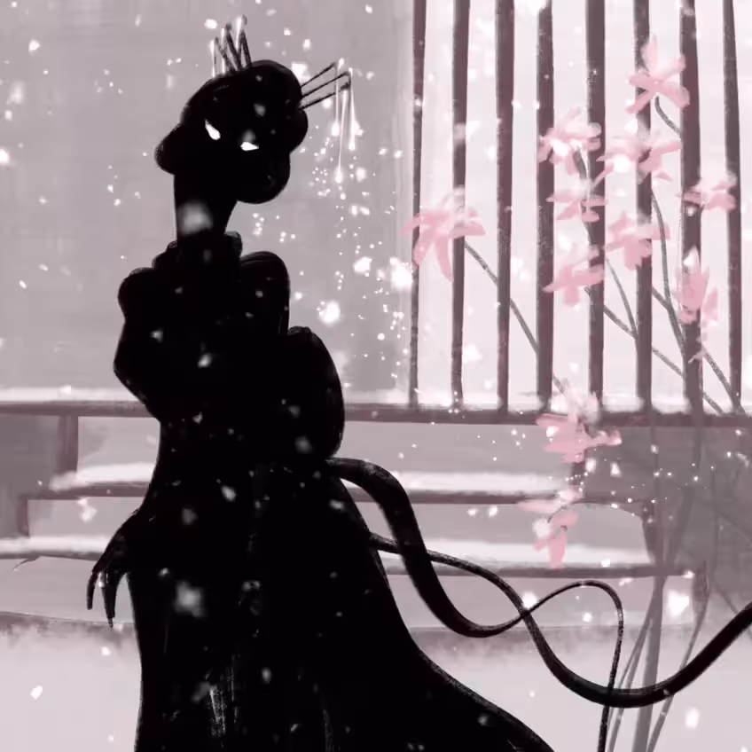 As black as Snow