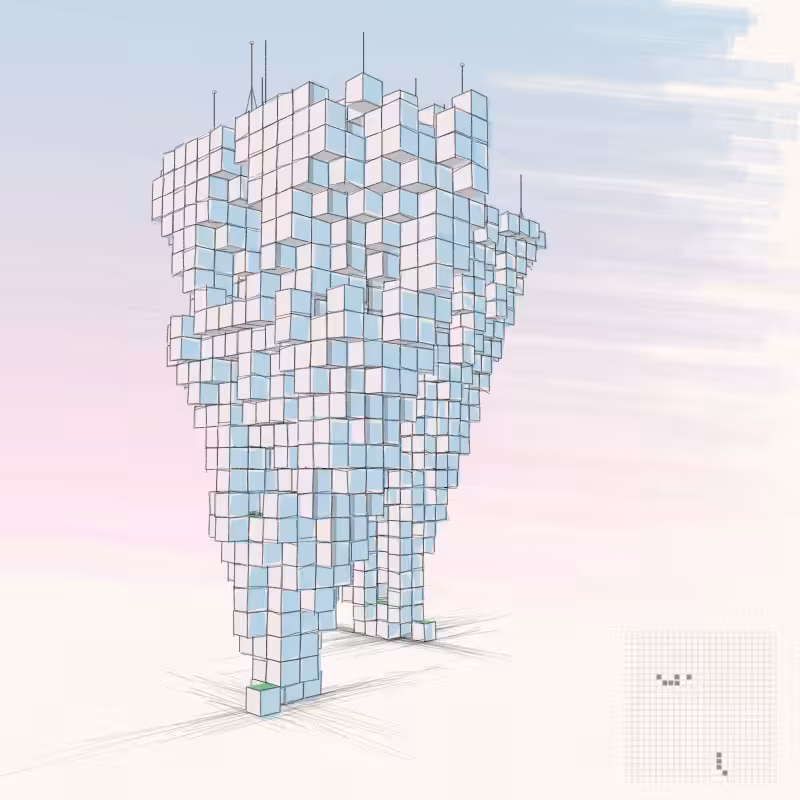 Cellular Skyscrapers #9