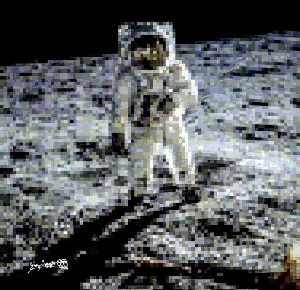 Pixel Moonman Animation
