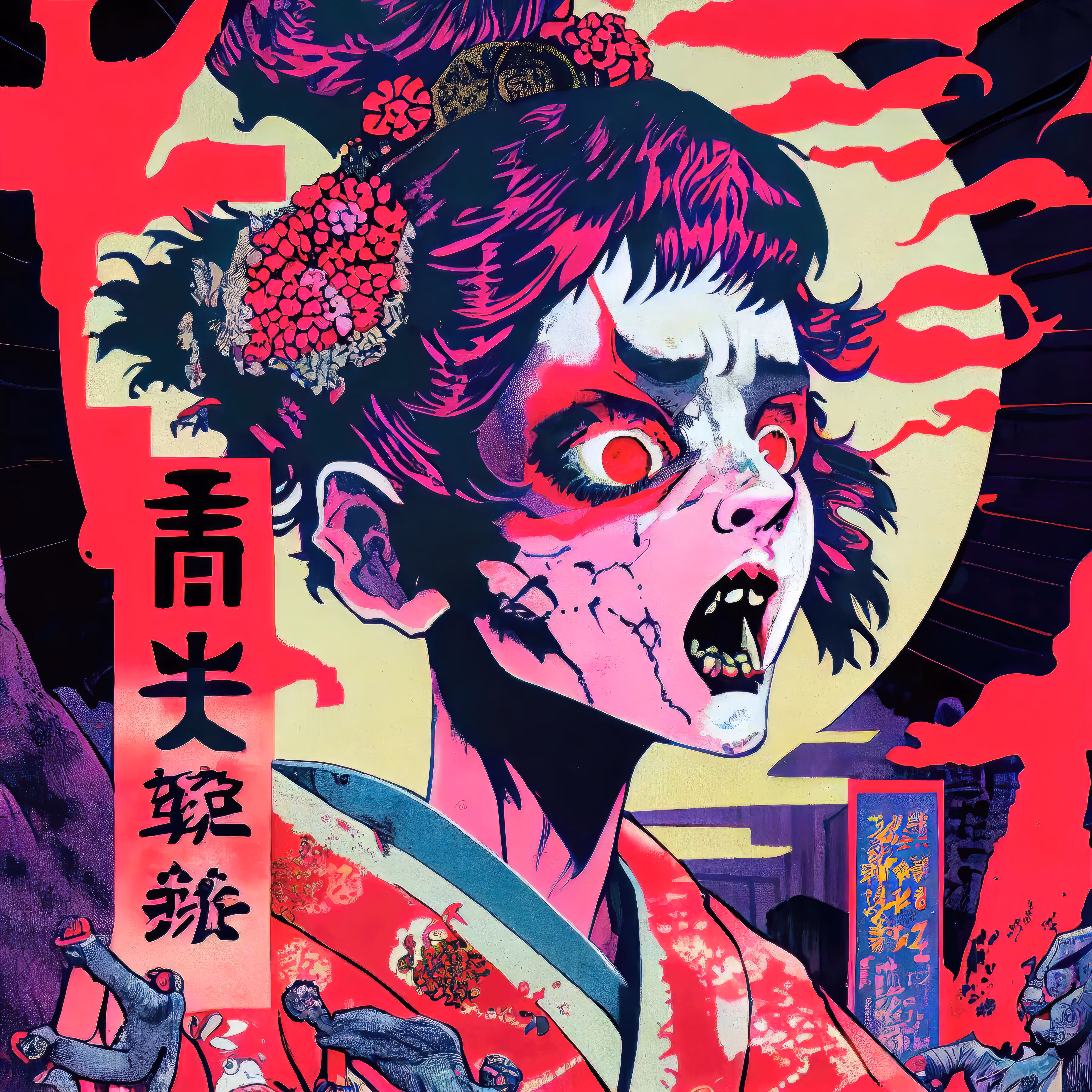Geisha Punks #35 (Rotted Flesh Geisha Edition)