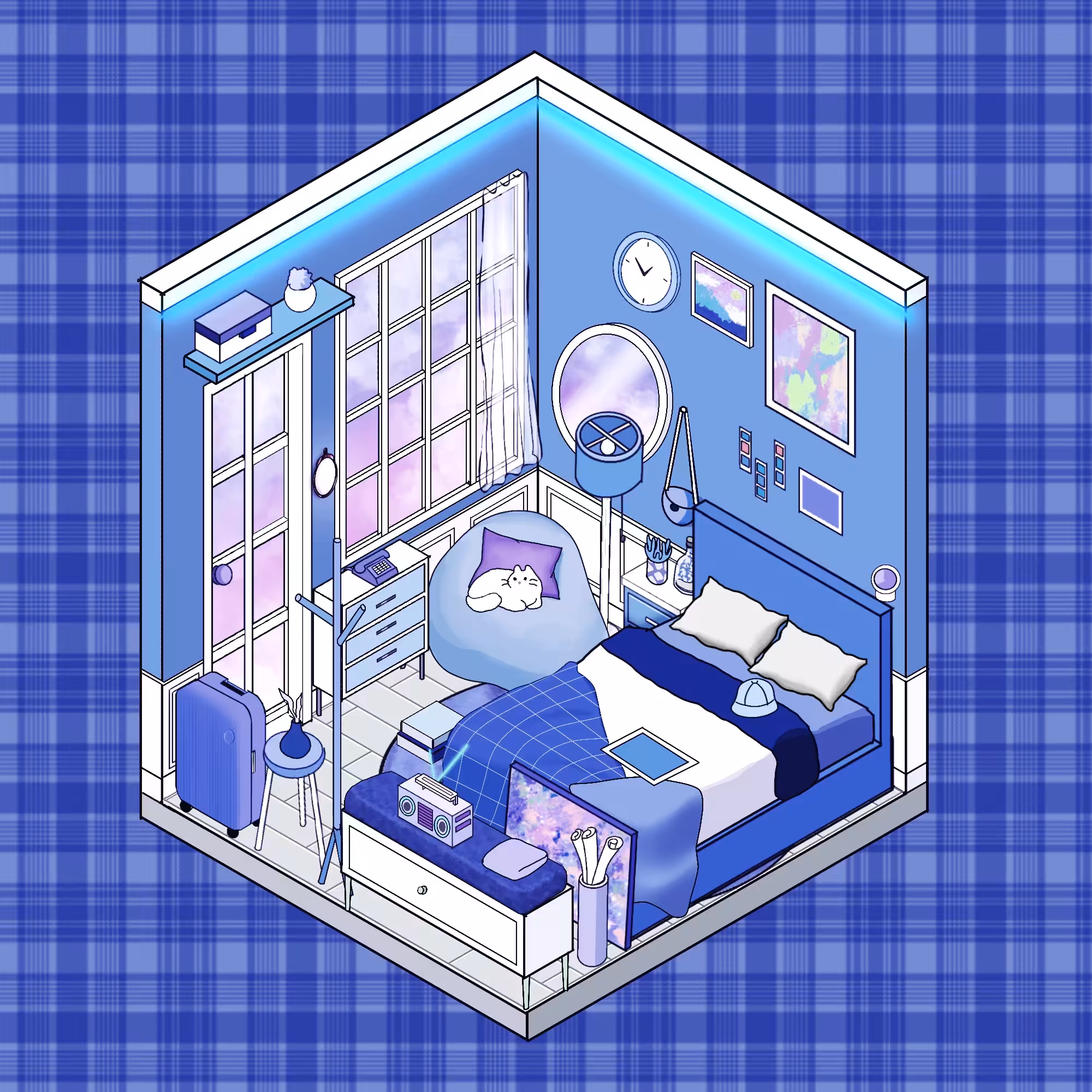 Baby blue
