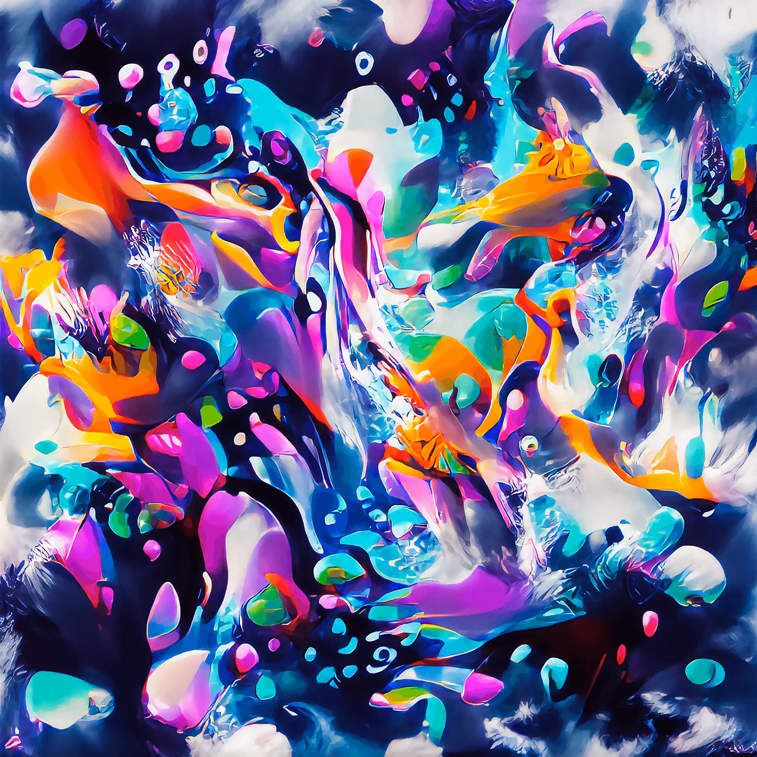Drowning In A Sea Of Colors