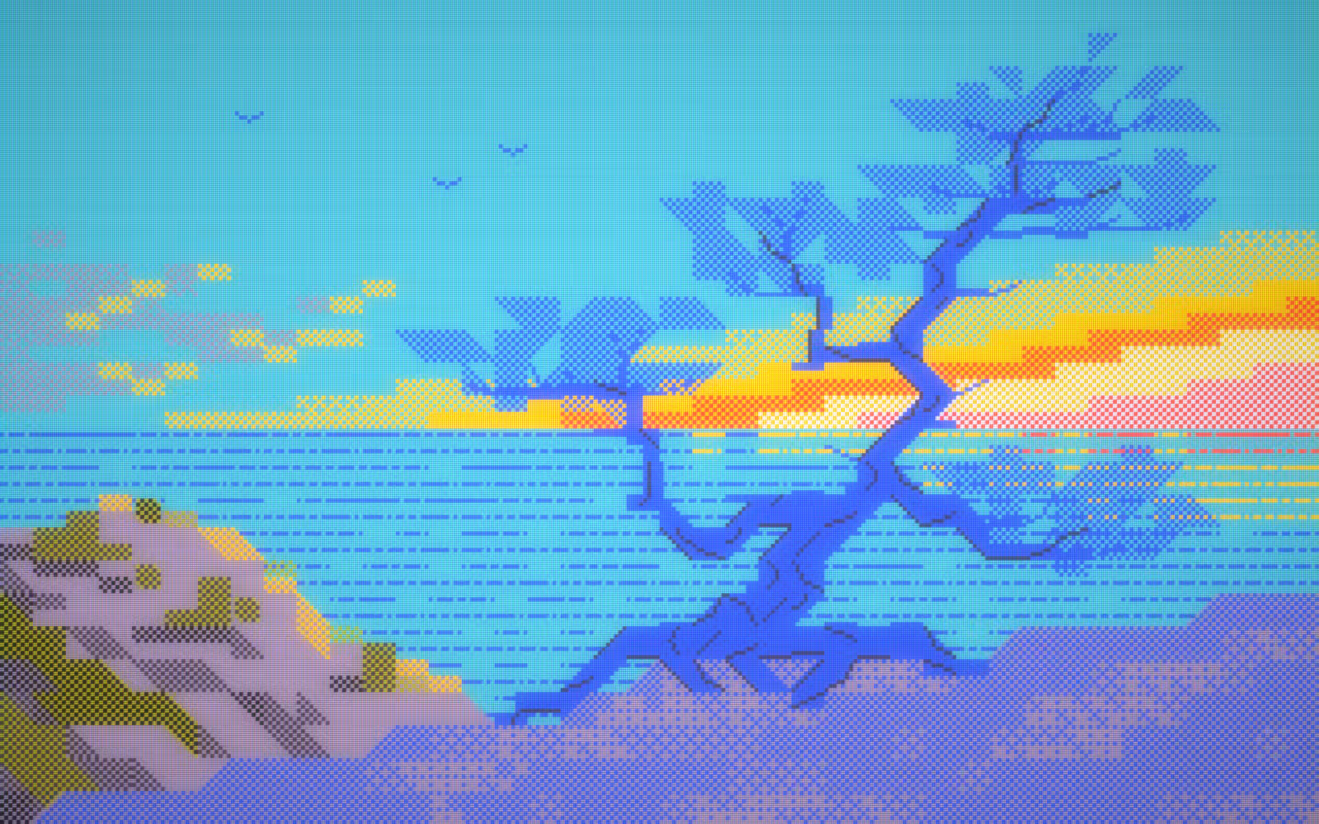 Pine Sunset