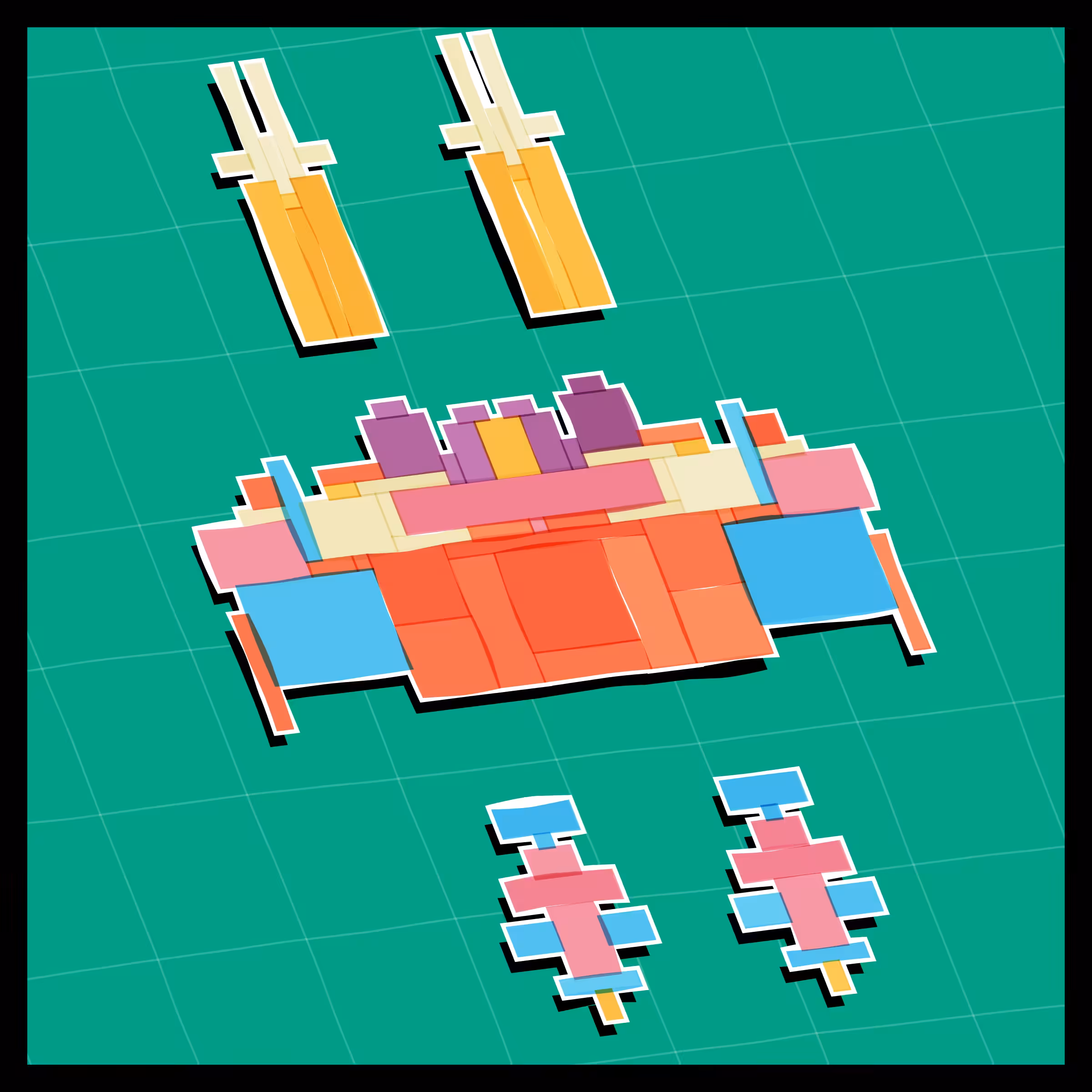 Paper Armada #1322