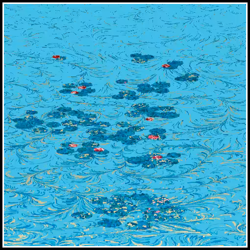 Polluted water lilies #69