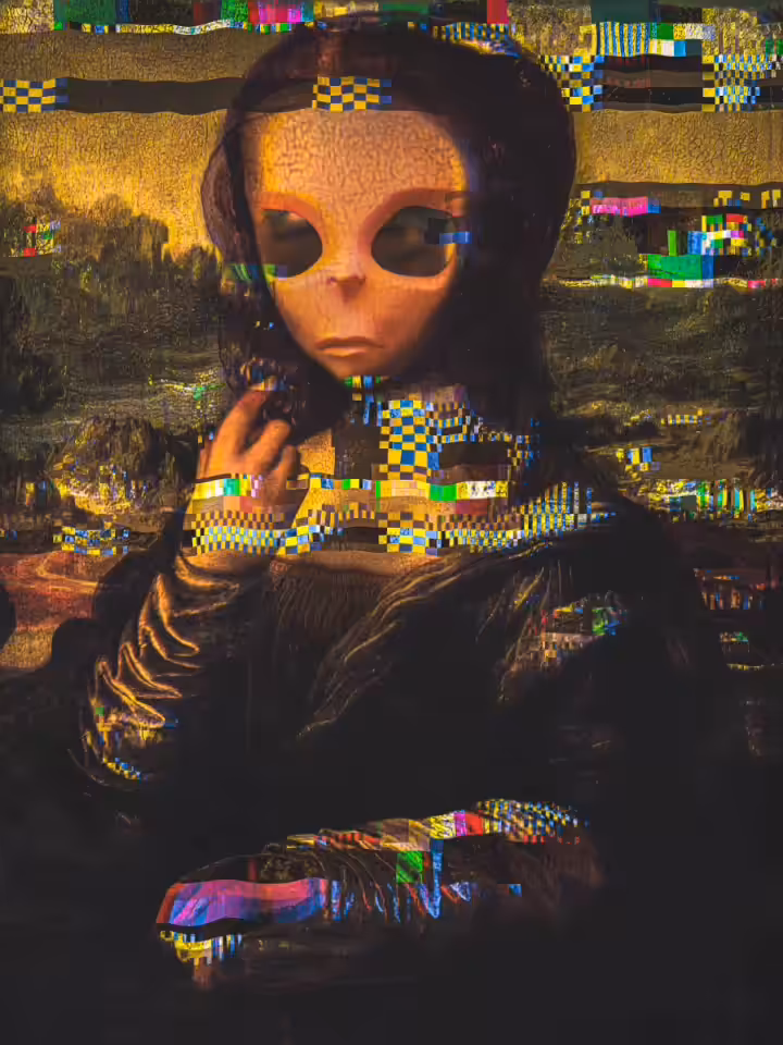 Alien Mona Lisa