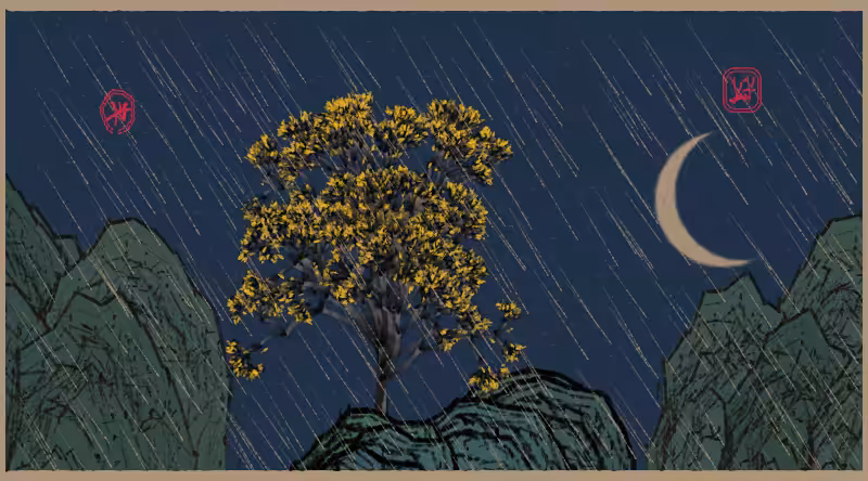 Bloom in the rain #72