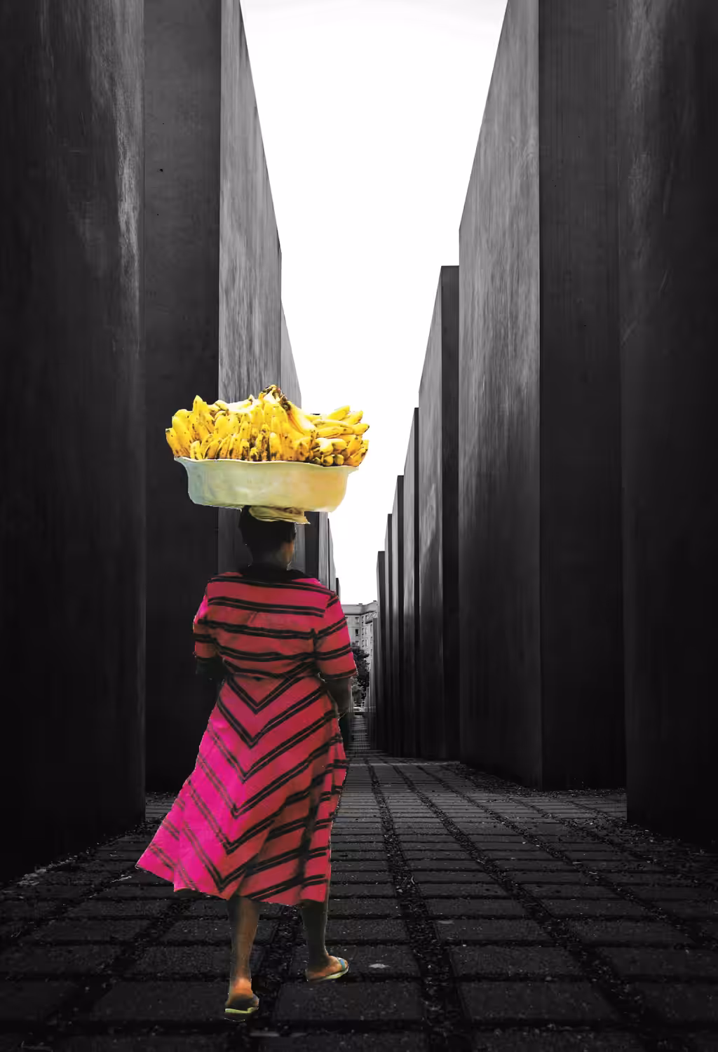 Collage of Dreams: Bananas in the streets