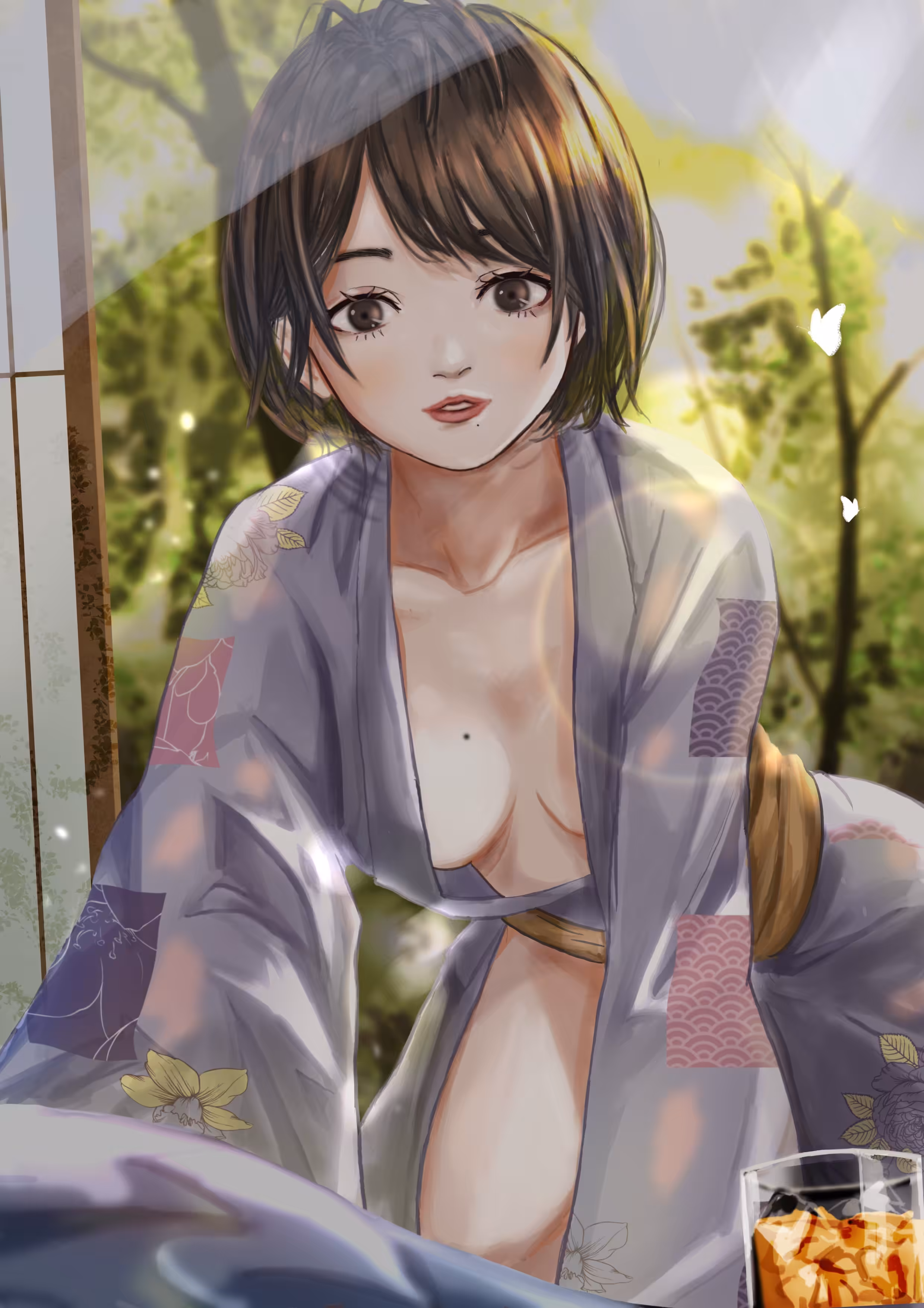 ねぇ、起きて温泉に入ろう