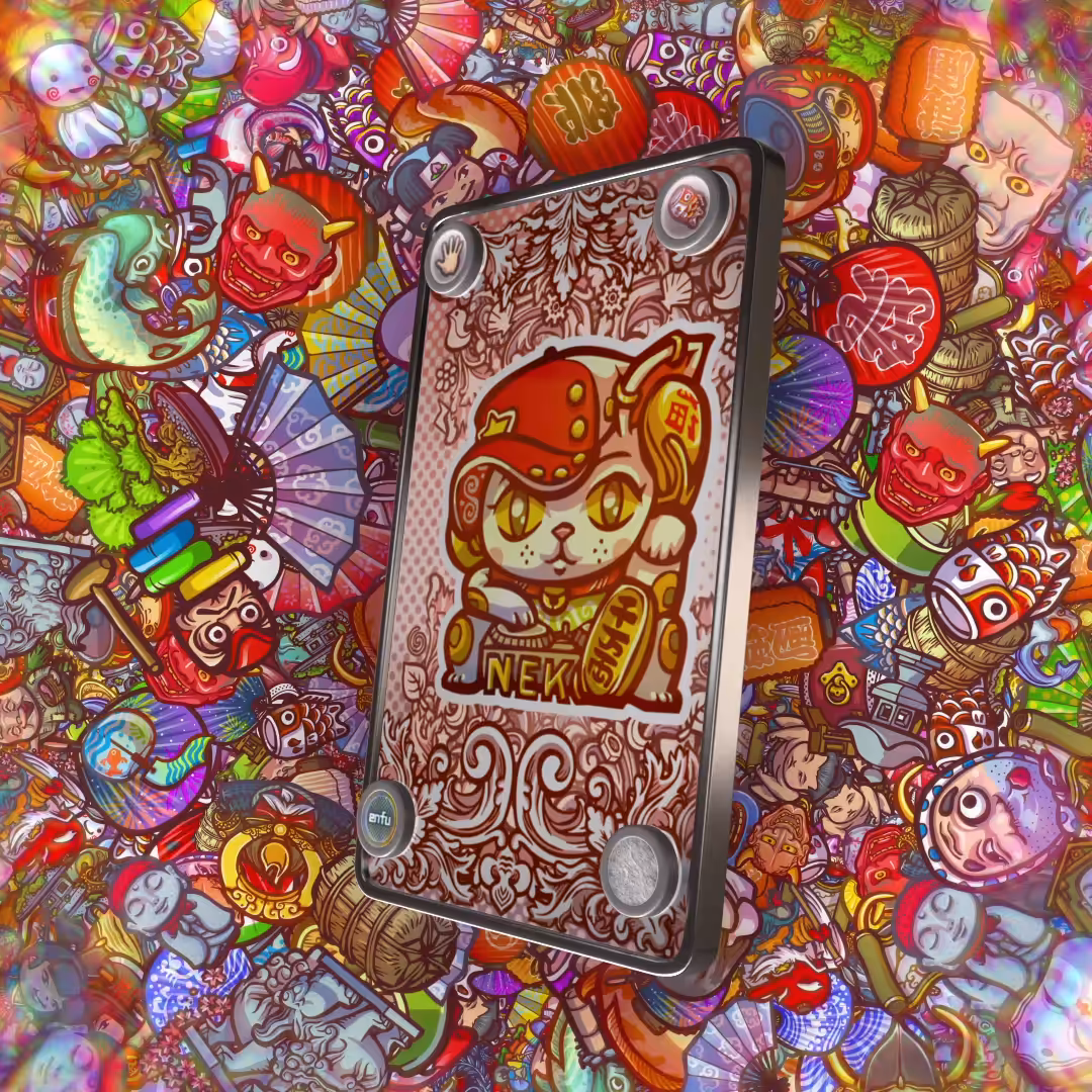 Enfu Curio #002 Tablet: Lucky Cat