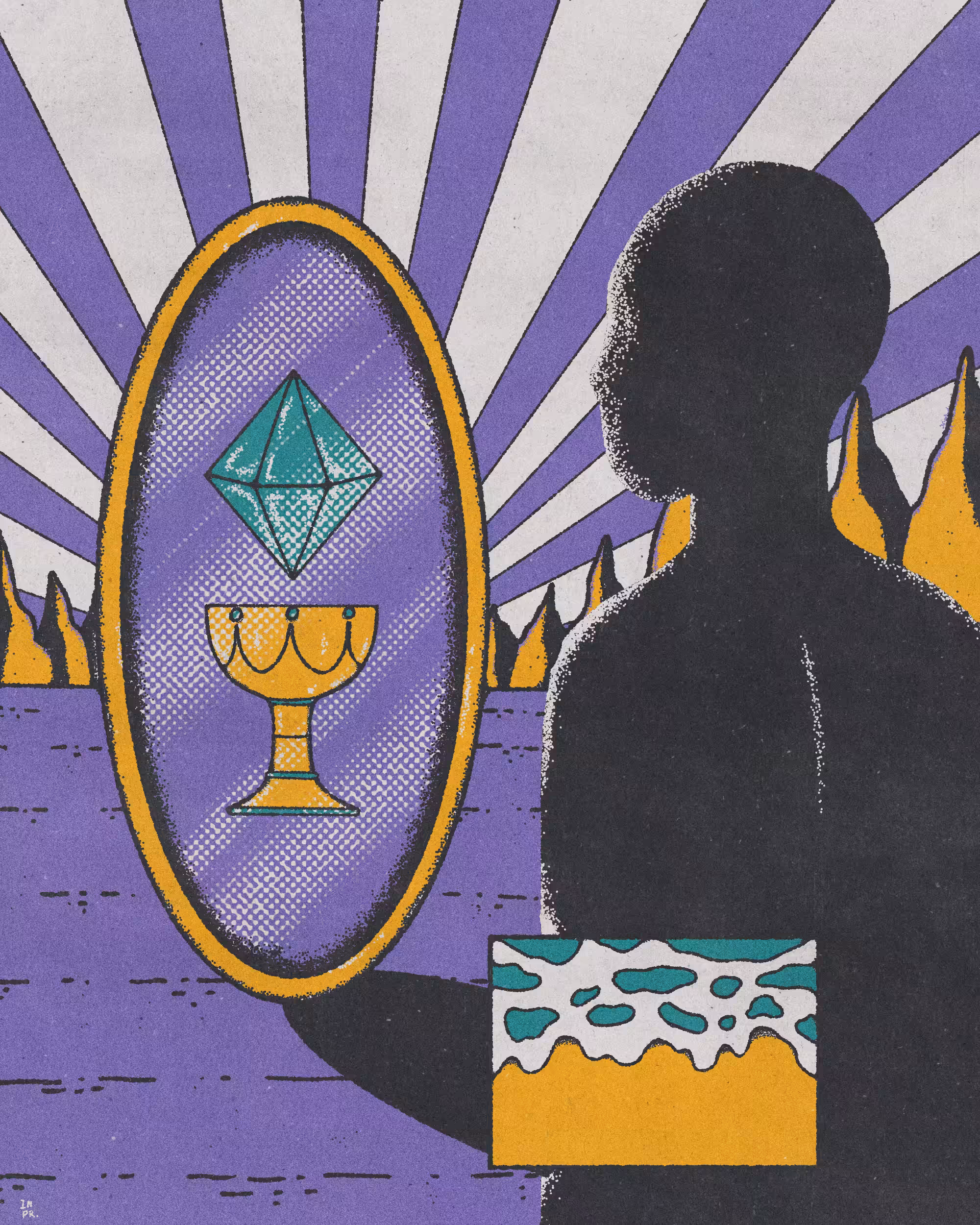 GRAIL IN THE MIRROR