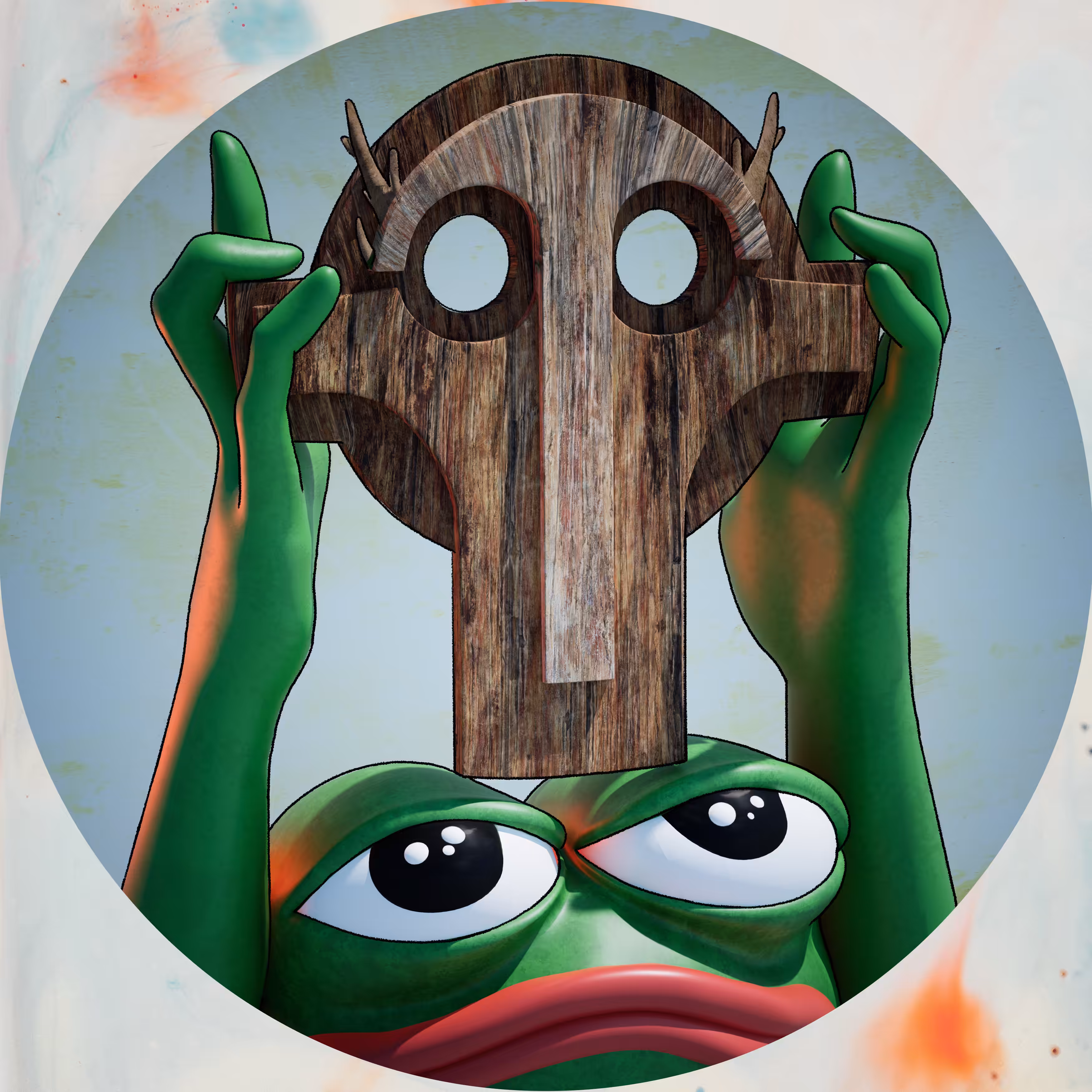 MASK OF PEPE - Whispering Deer