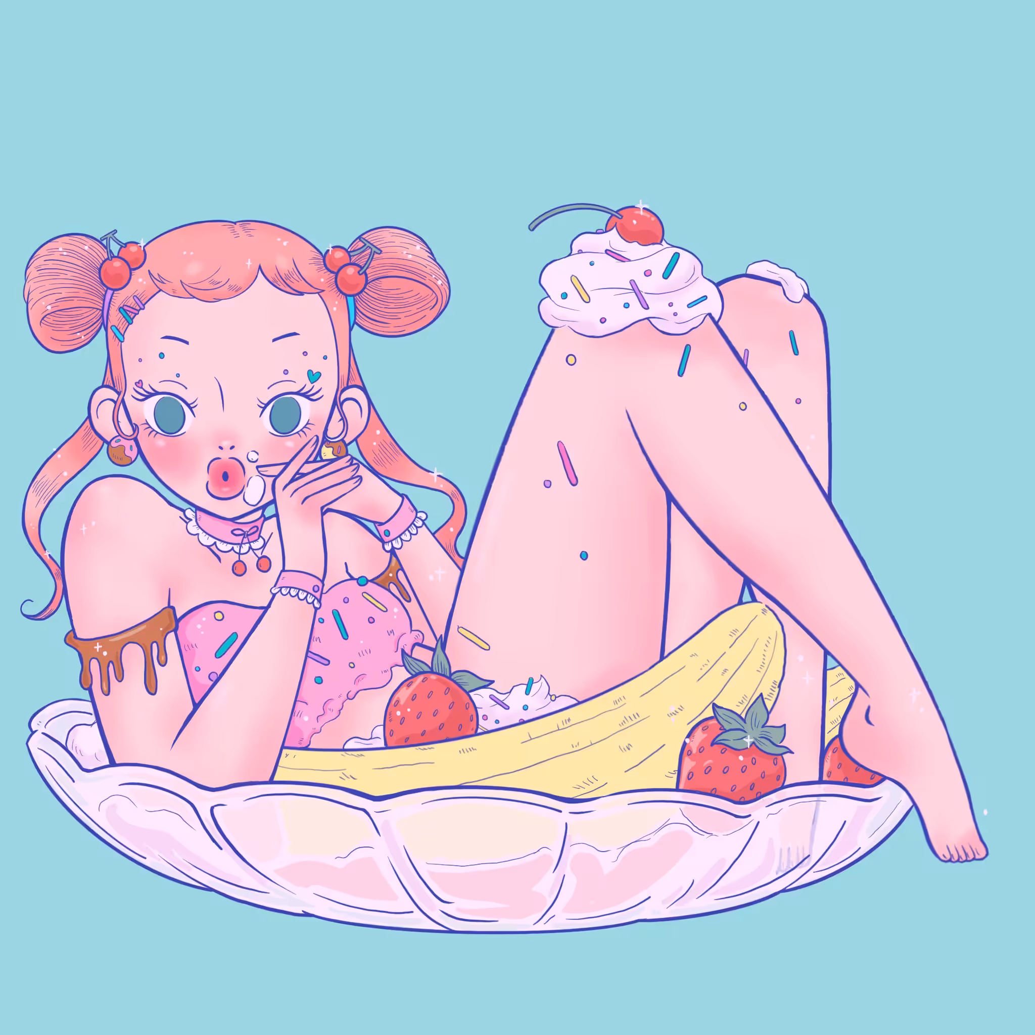 - i EAT A LOT -: i EAT a lot #29 - Banana Split