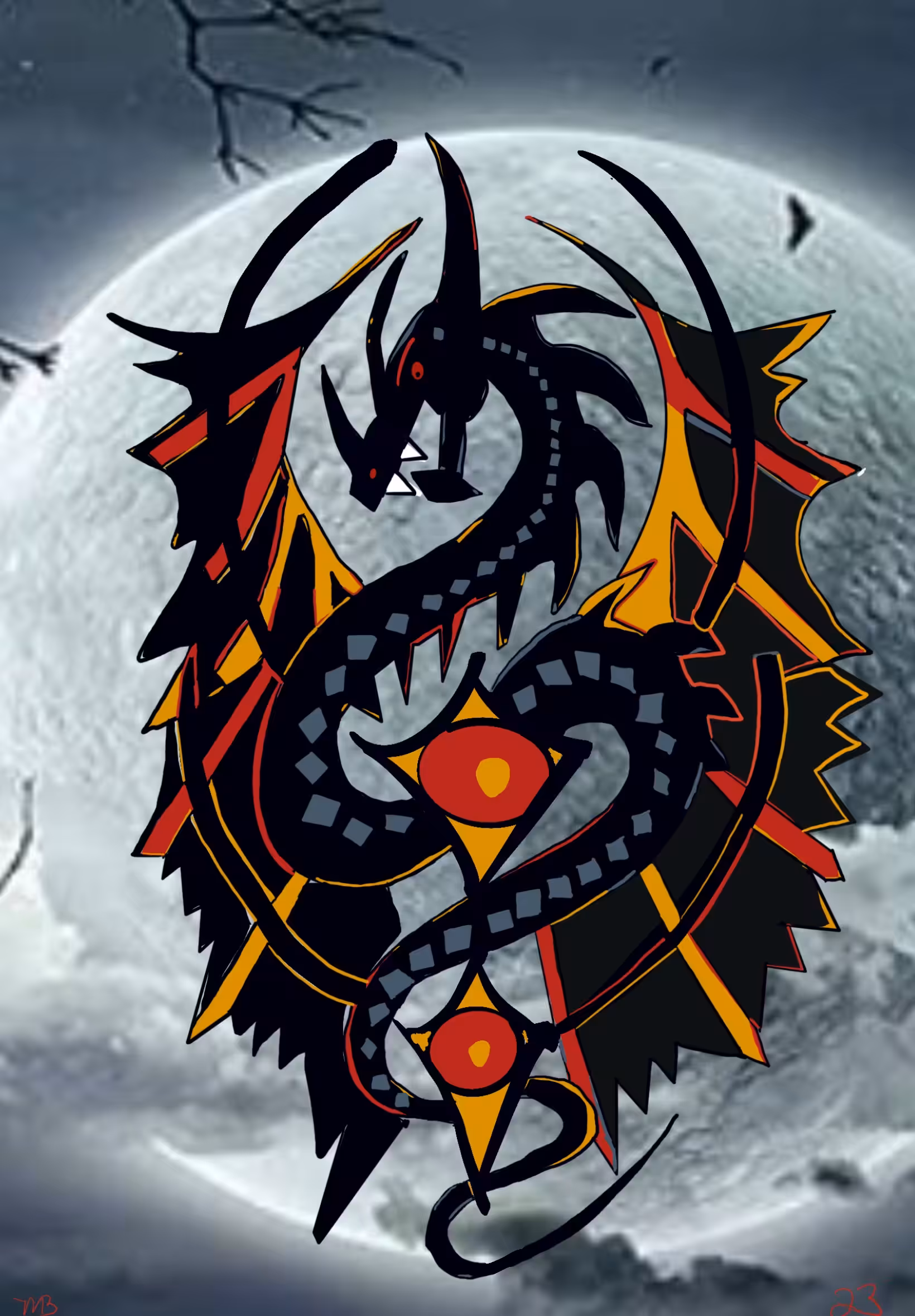 Moon Dragon