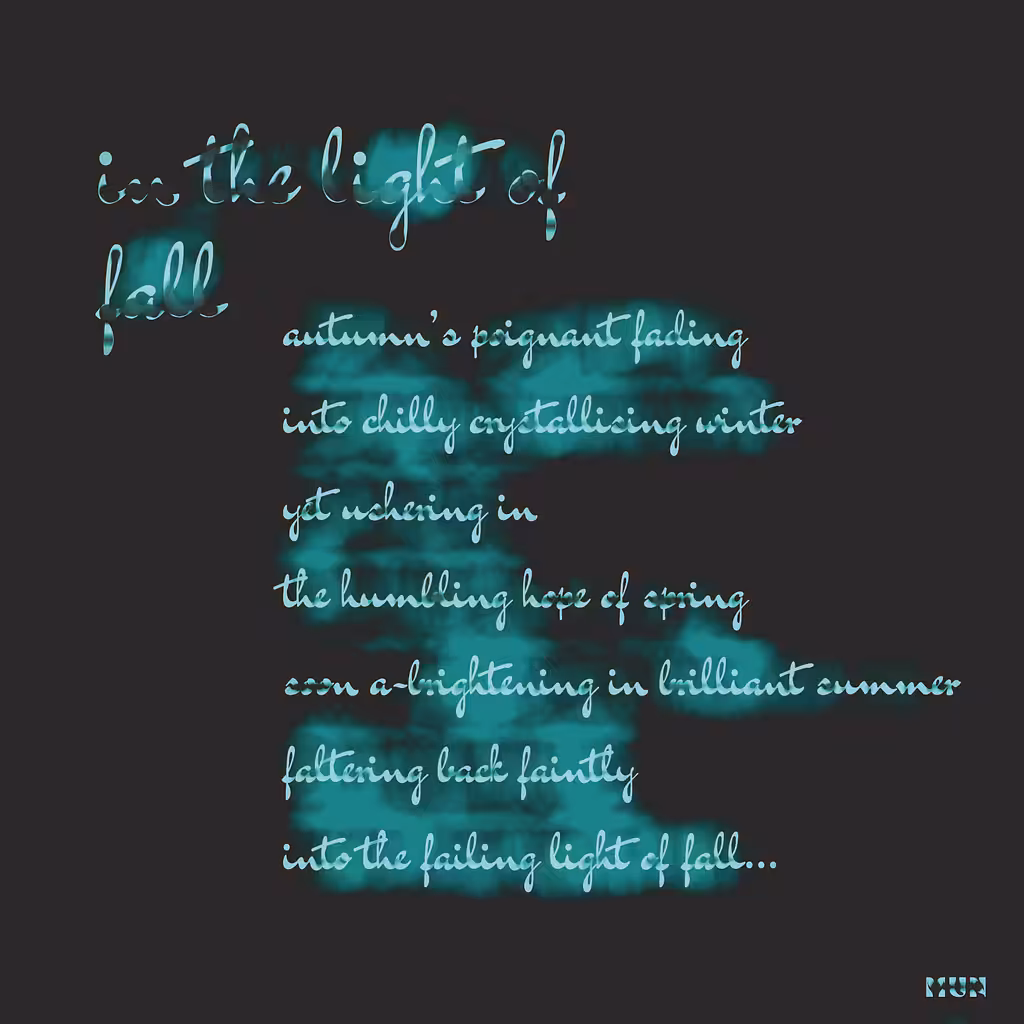 In The Light Of Fall