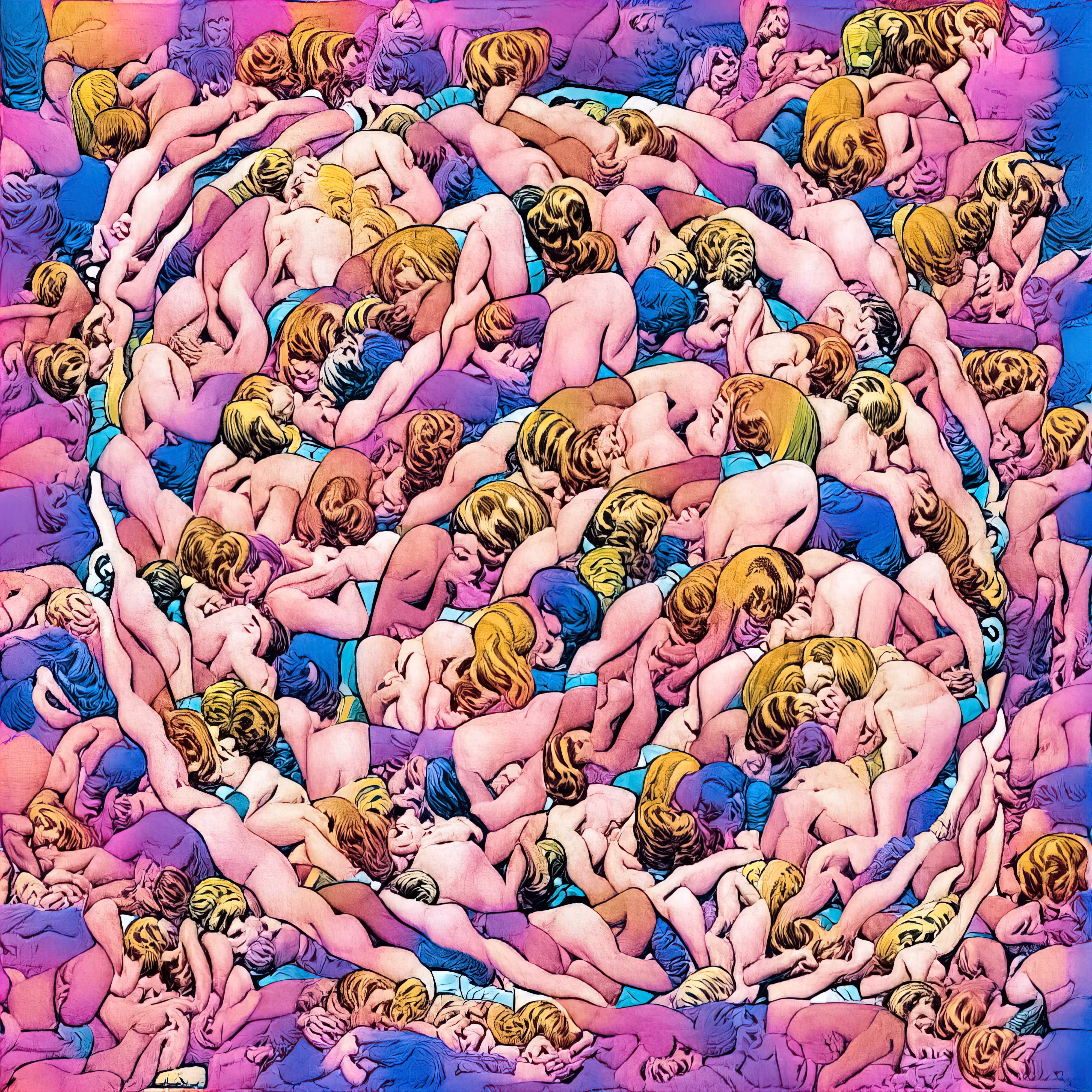 Psychedelic Tourism Postcard 09