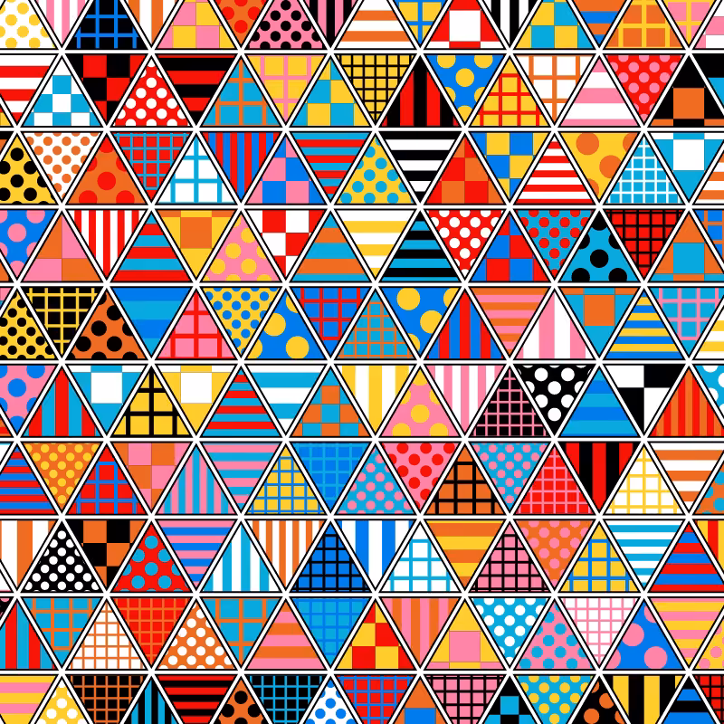Triangle Tile #28