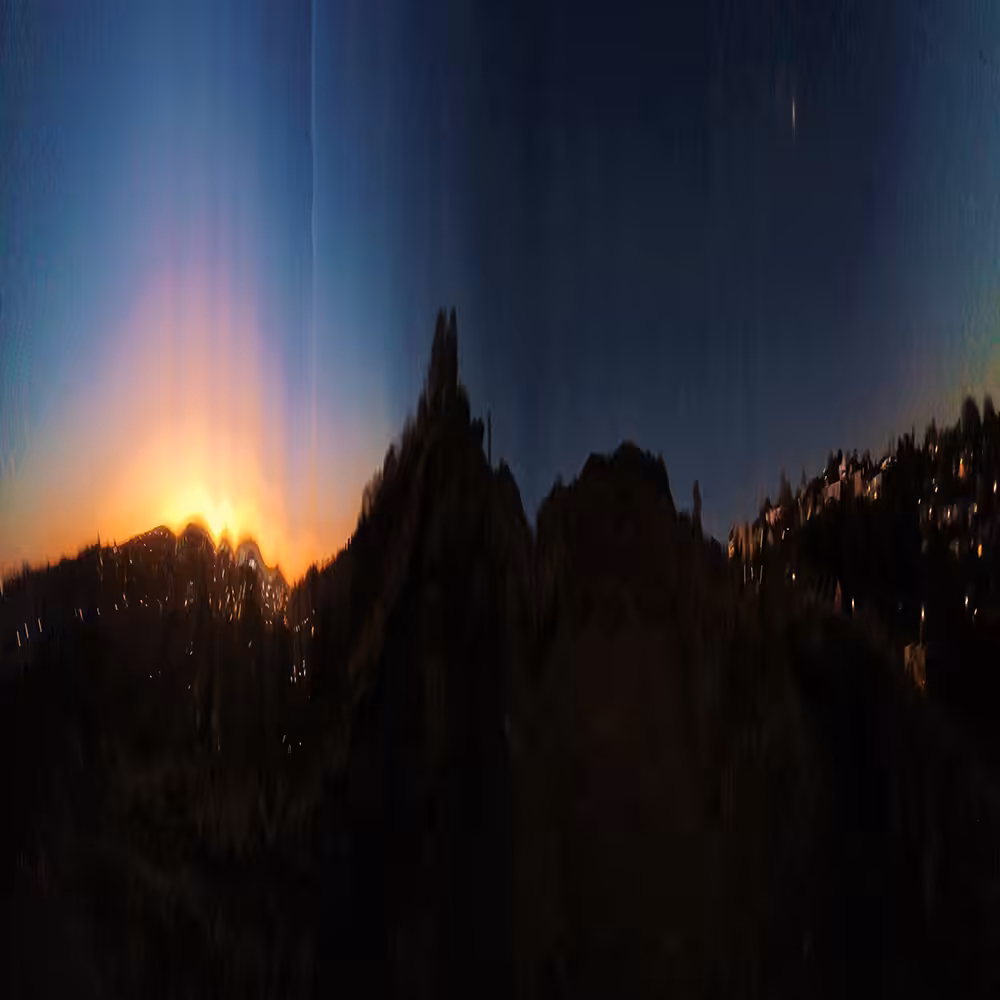 Distorama: We Can Just Make the Sunset