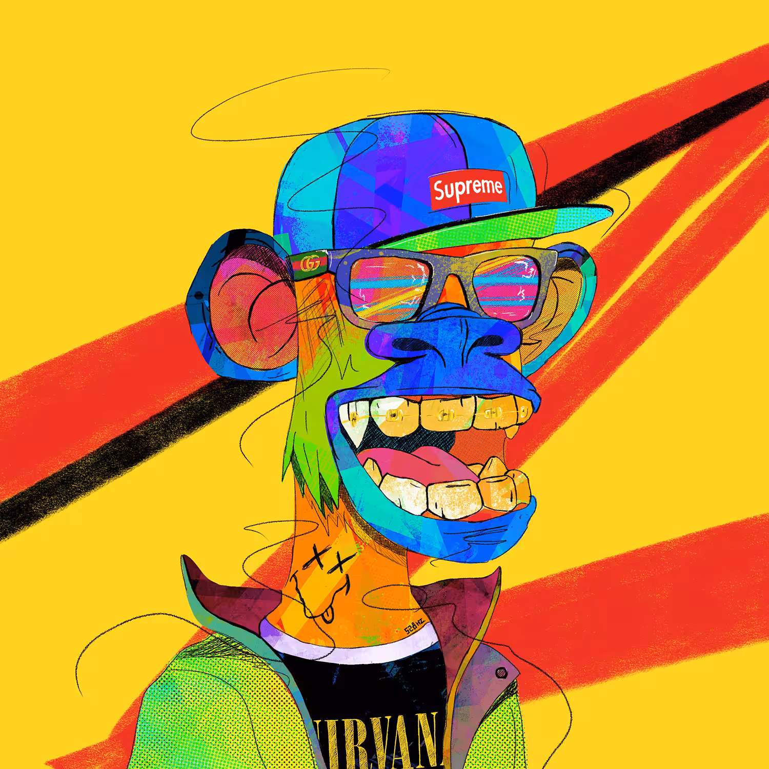 Bored Swag ape (BAYC Derivative)