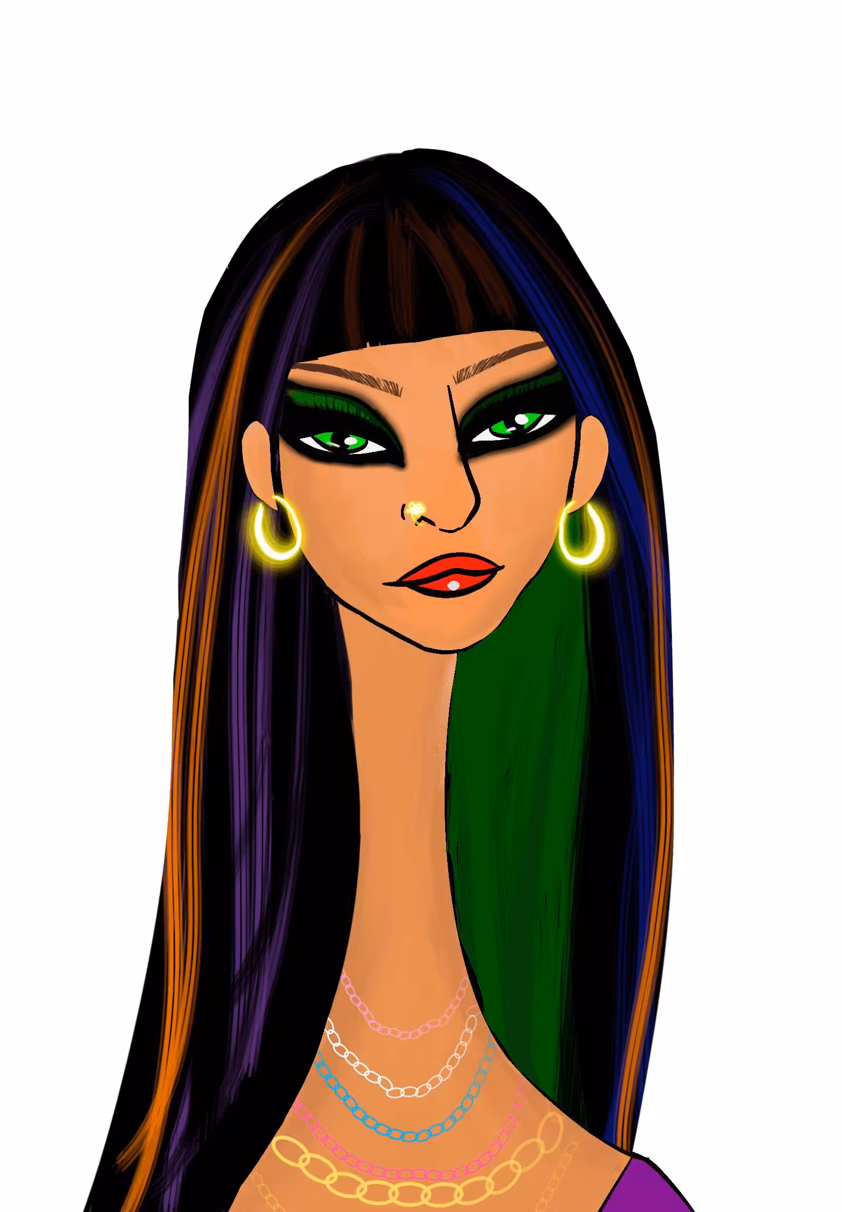 Long Neckie Ladies: Long Neckie Lady #946