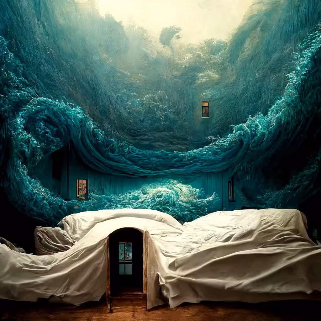 There was a door in my bed