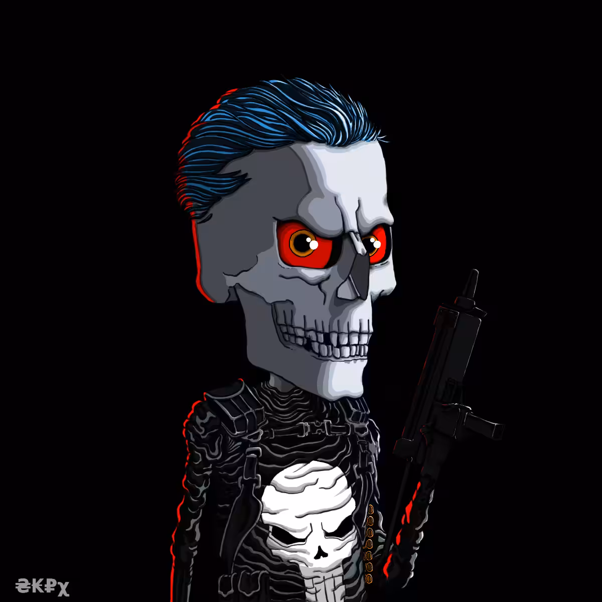 Skulls Portrait #26