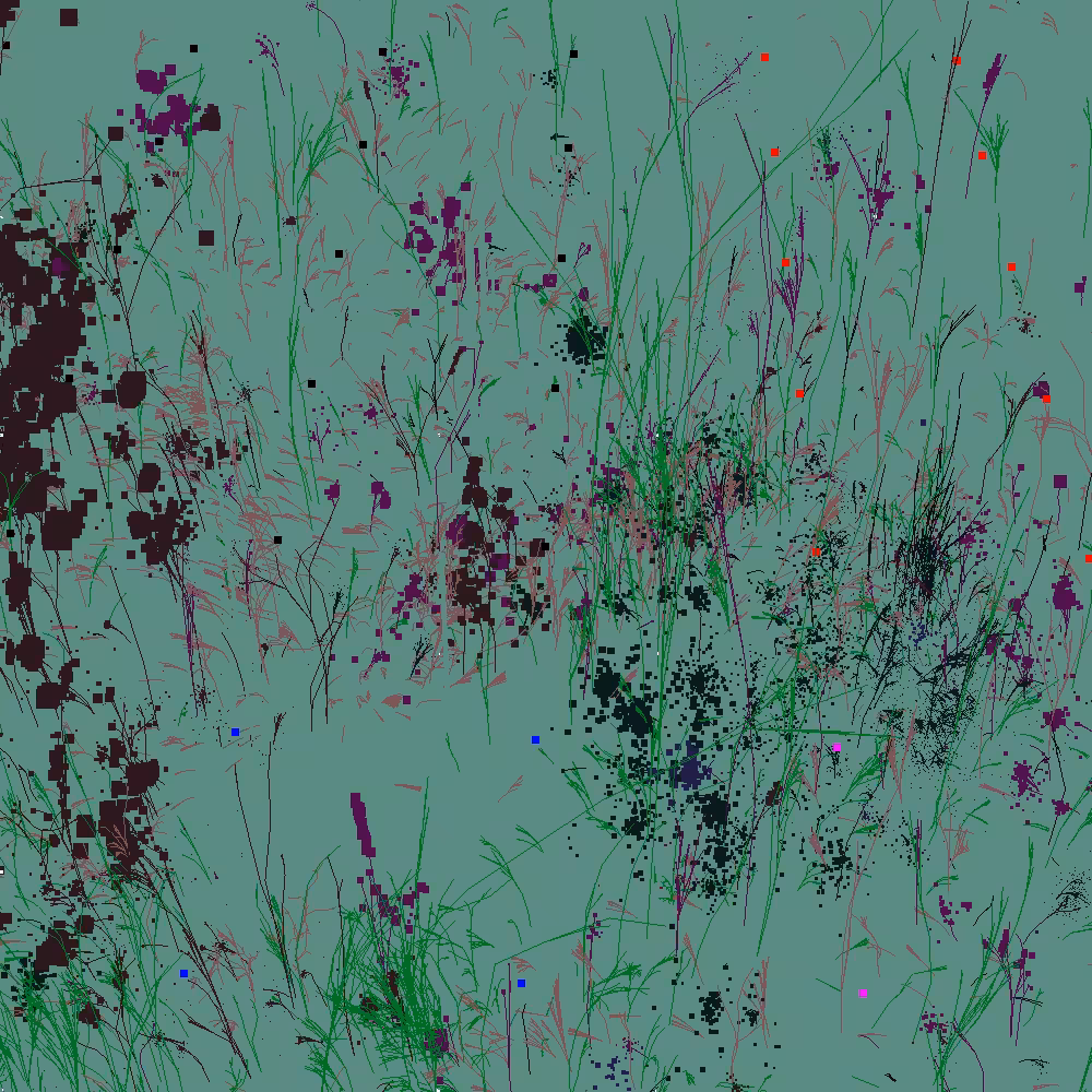 Infinite Garden: 7165 Flowers