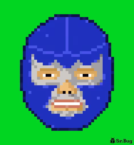 CryptoLuchador: Blue Demon