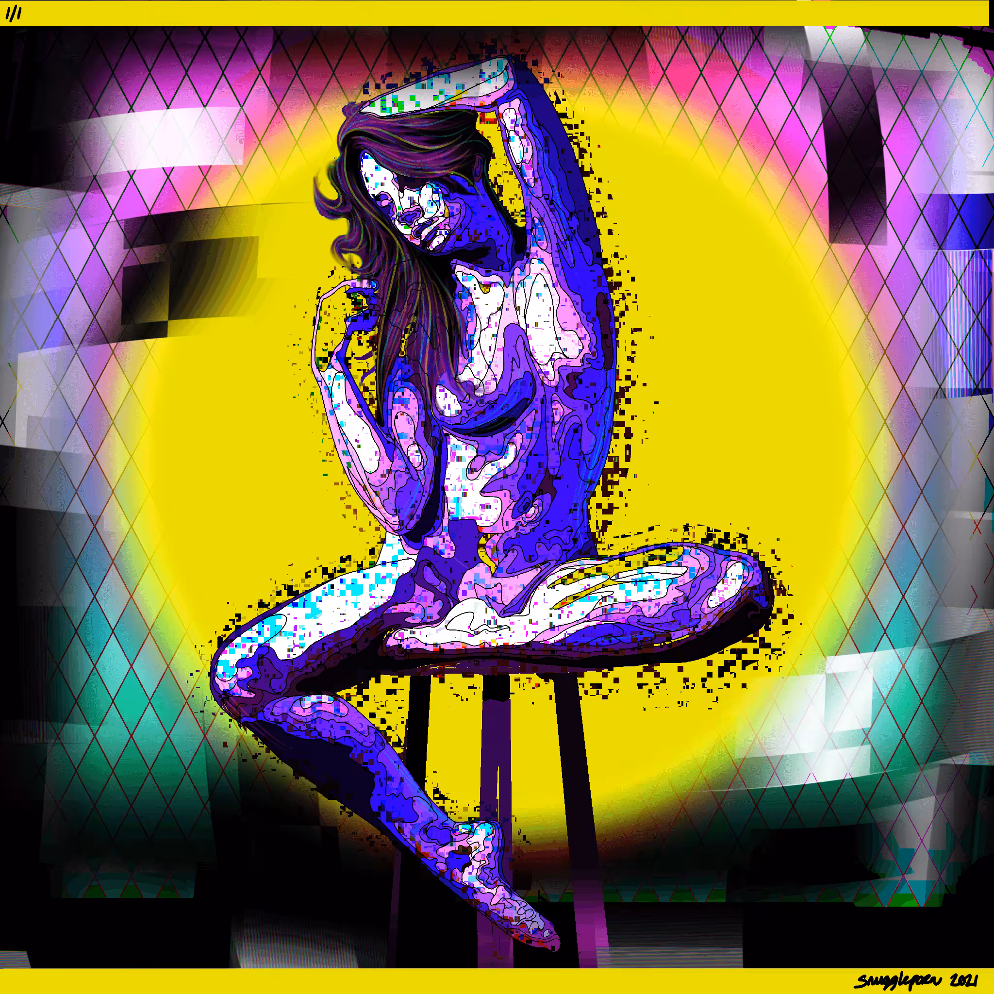 "GLTCHD_ND€_4.0" Katy Fischer Parsons Piece #2